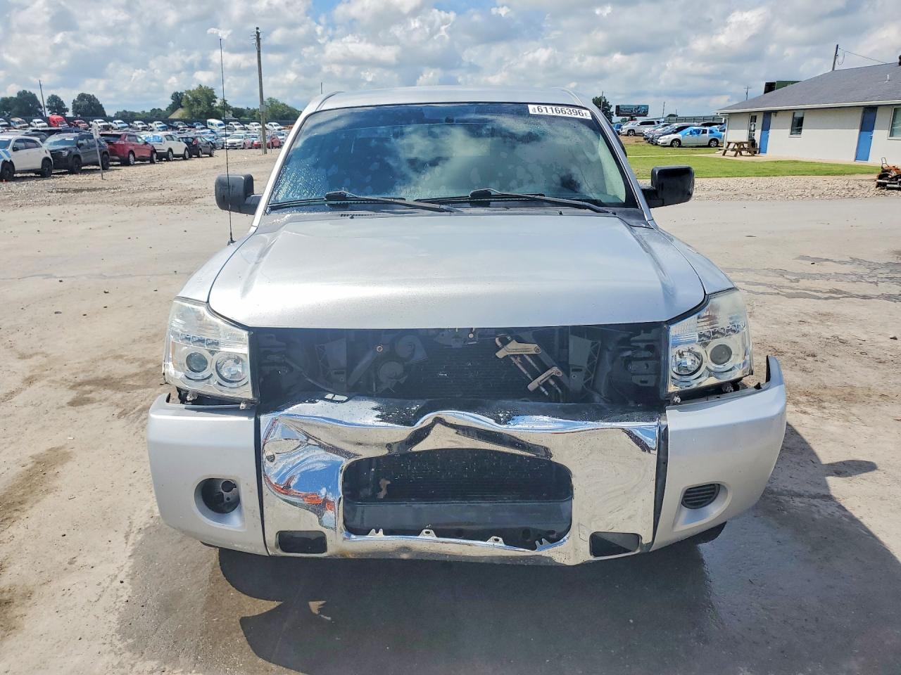 2010 Nissan Titan Xe Silver vin: 1N6BA0EK0AN325071