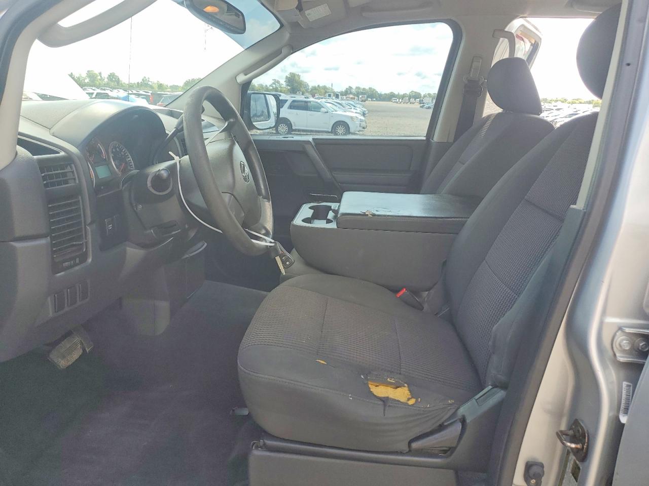 2010 Nissan Titan Xe Silver vin: 1N6BA0EK0AN325071