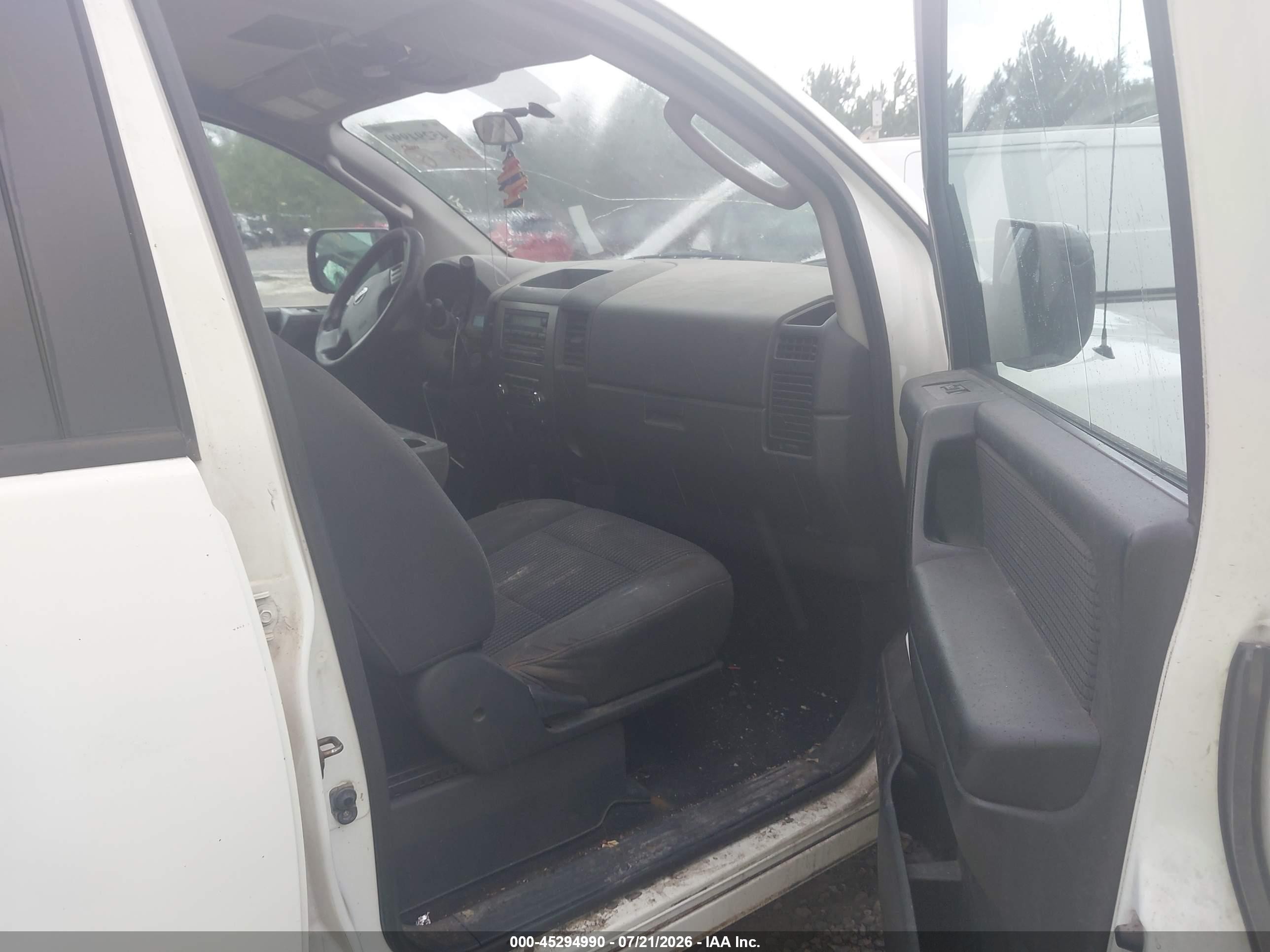 2010 Nissan Titan Se White vin: 1N6BA0EK1AN308554