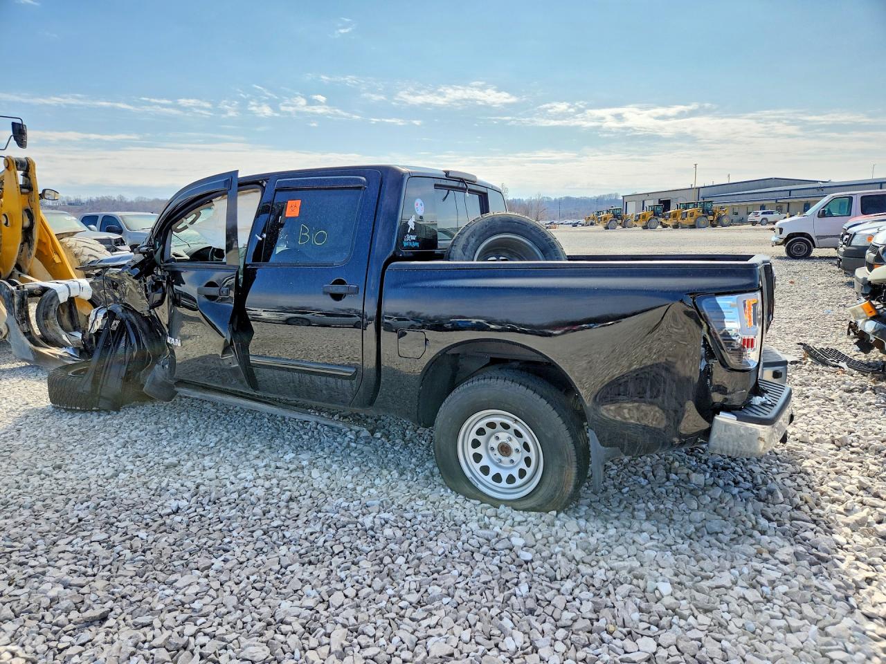 2011 Nissan Titan Black vin: 1N6BA0EK1BN319071