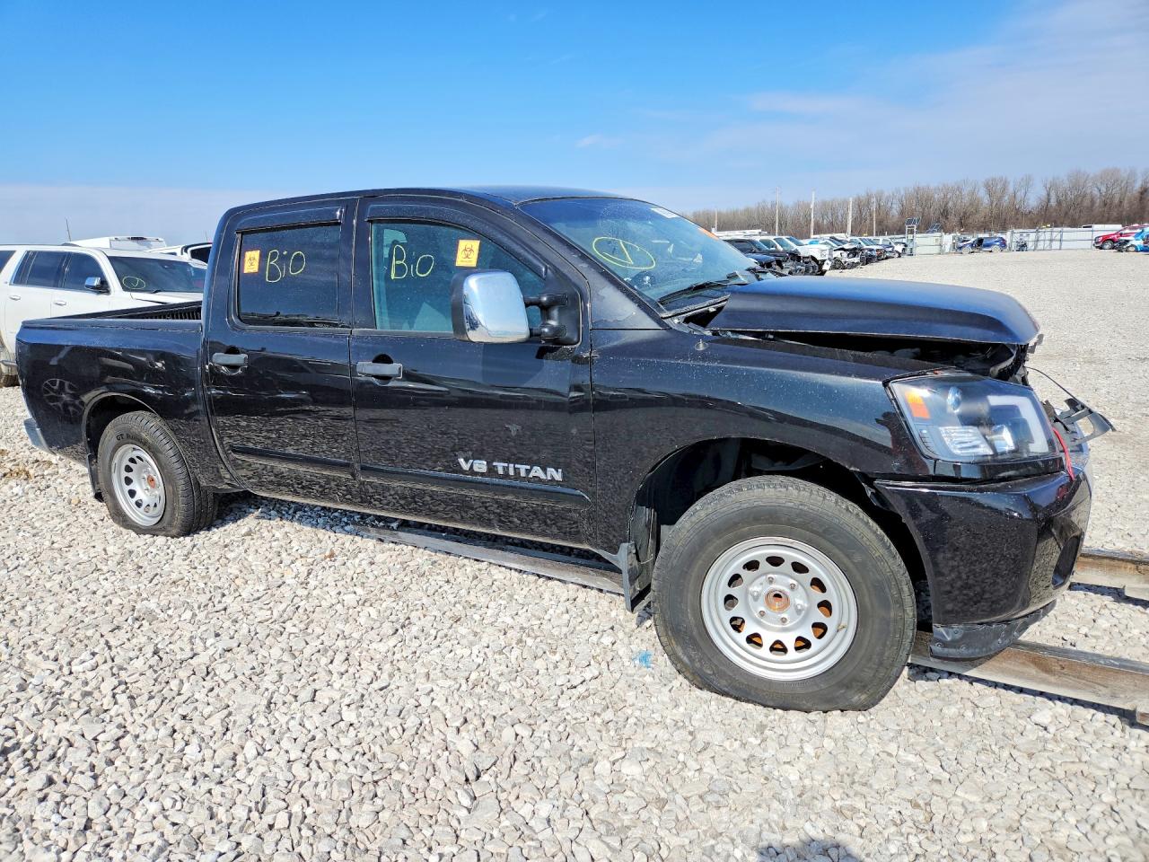 2011 Nissan Titan Black vin: 1N6BA0EK1BN319071