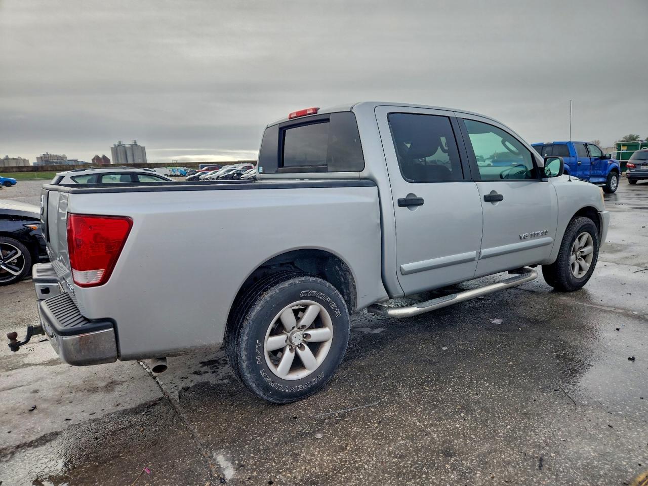 2010 Nissan Titan Xe Серебряный vin: 1N6BA0EK2AN305825