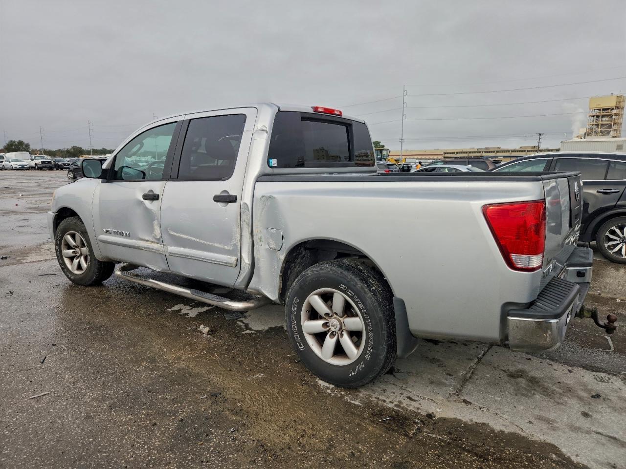 2010 Nissan Titan Xe Серебряный vin: 1N6BA0EK2AN305825