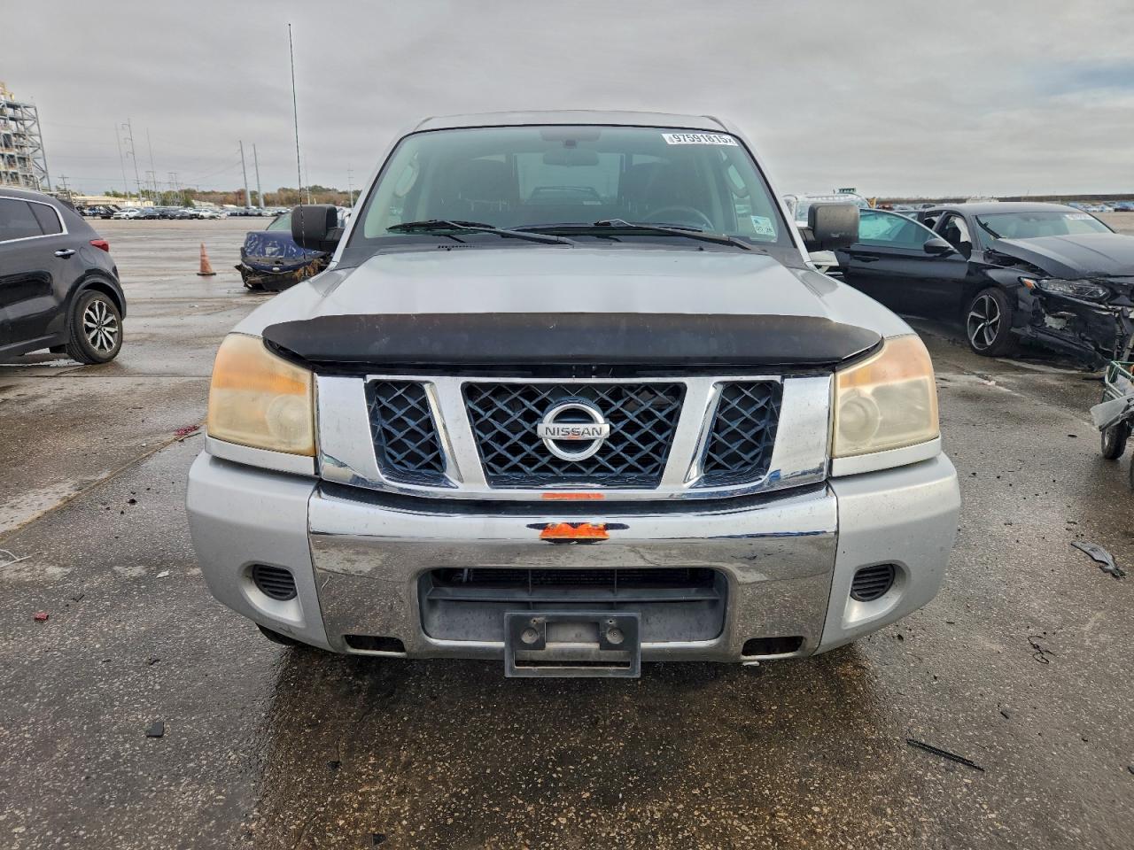 2010 Nissan Titan Xe Серебряный vin: 1N6BA0EK2AN305825