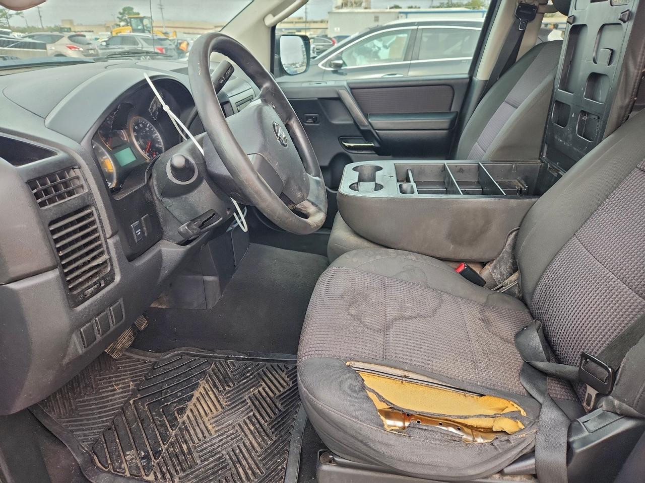 2010 Nissan Titan Xe Серебряный vin: 1N6BA0EK2AN305825