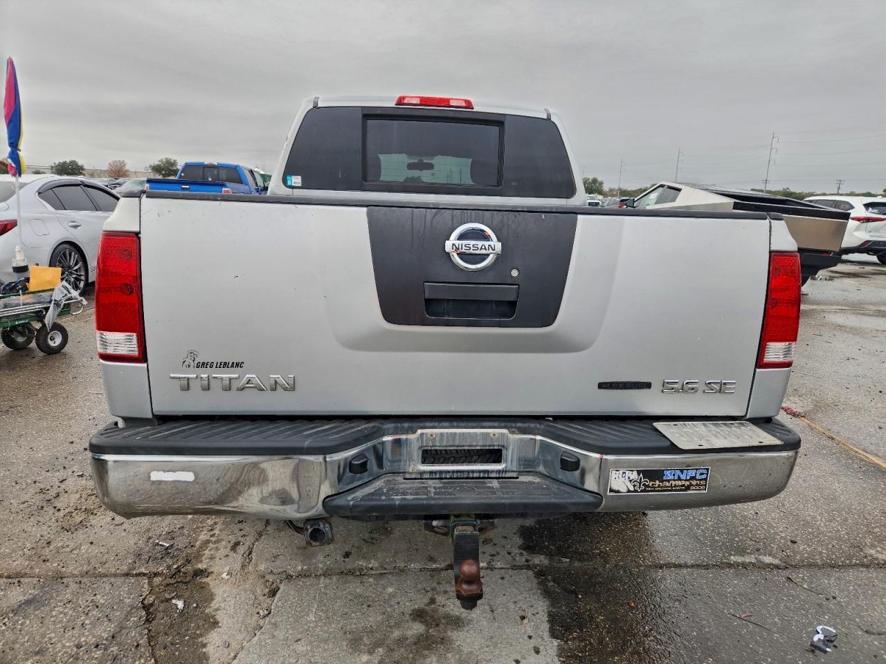 2010 Nissan Titan Xe Серебряный vin: 1N6BA0EK2AN305825