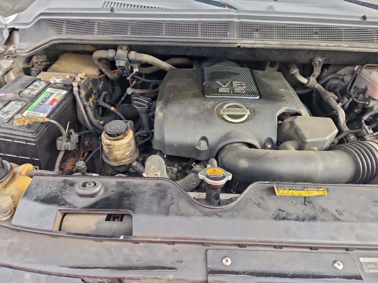 2010 Nissan Titan Xe Серебряный vin: 1N6BA0EK2AN305825