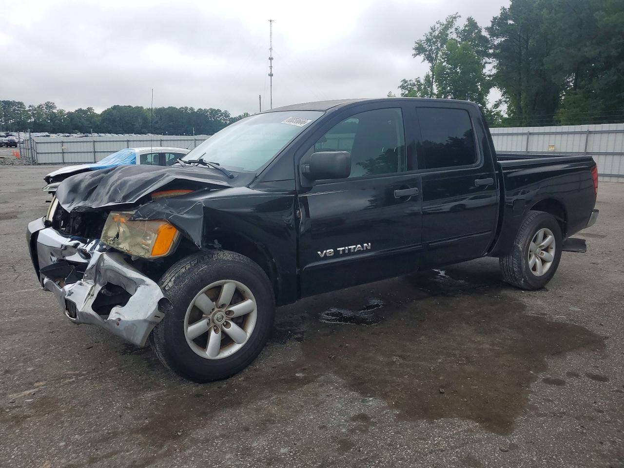 2010 Nissan Titan Xe Black vin: 1N6BA0EK5AN303955