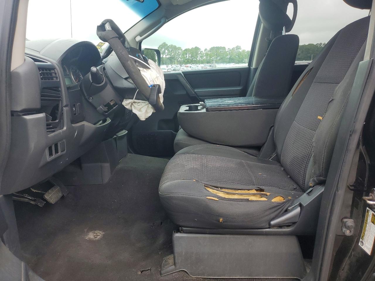 2010 Nissan Titan Xe Black vin: 1N6BA0EK5AN303955