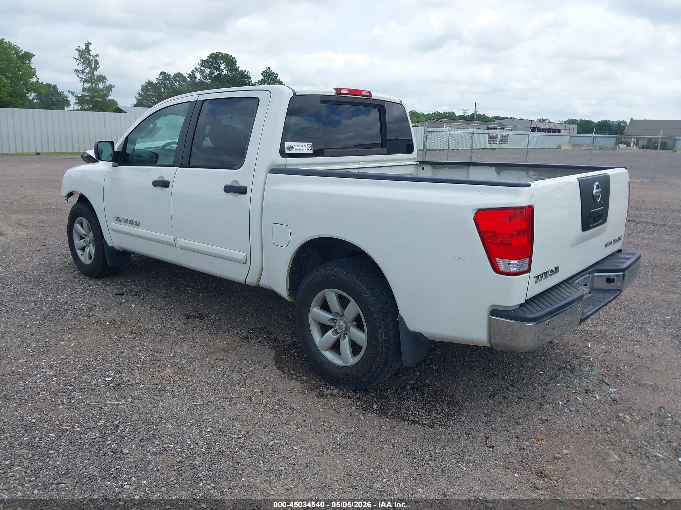2010 Nissan Titan Se Белый vin: 1N6BA0EK6AN305472