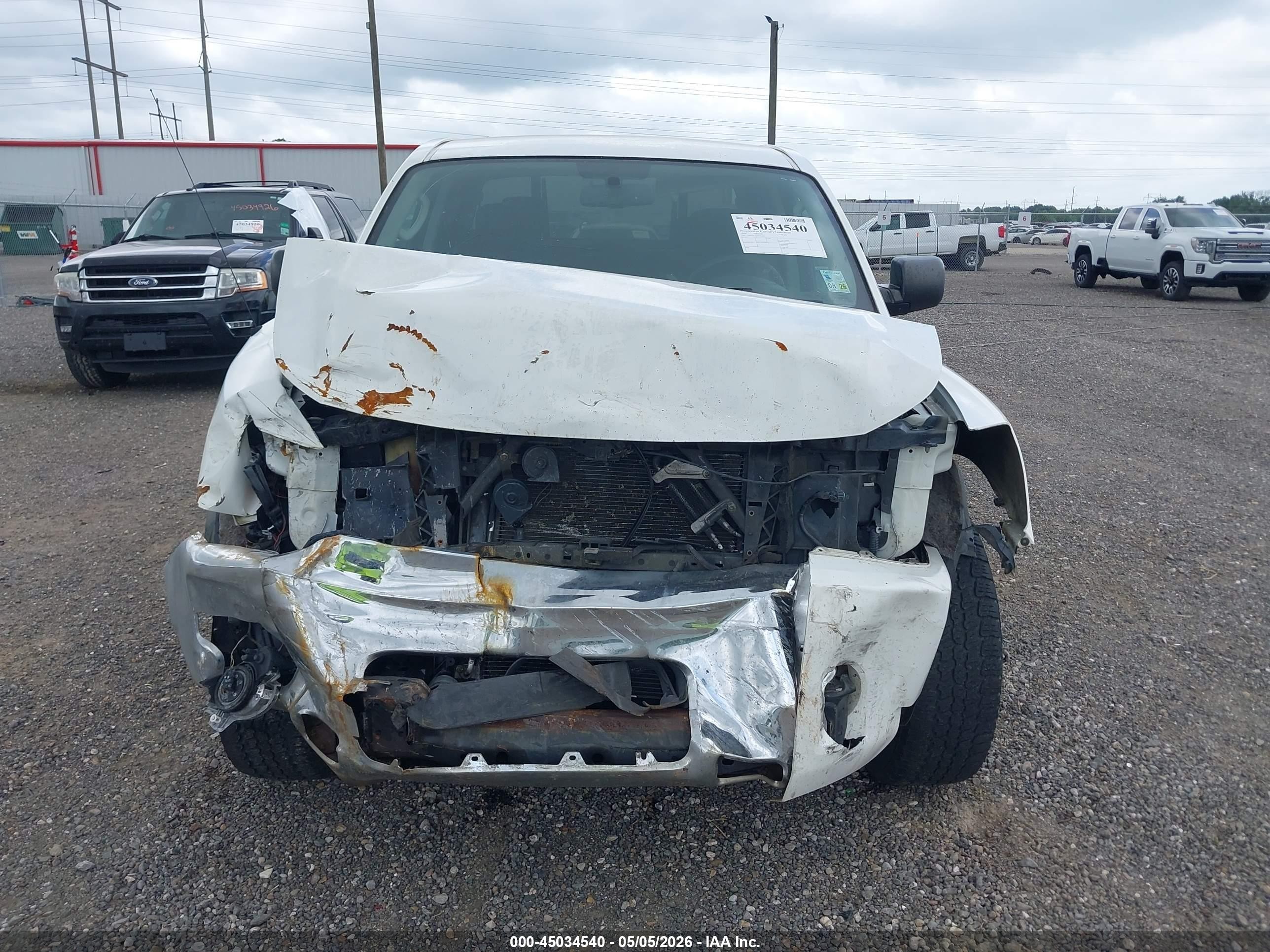 2010 Nissan Titan Se Белый vin: 1N6BA0EK6AN305472