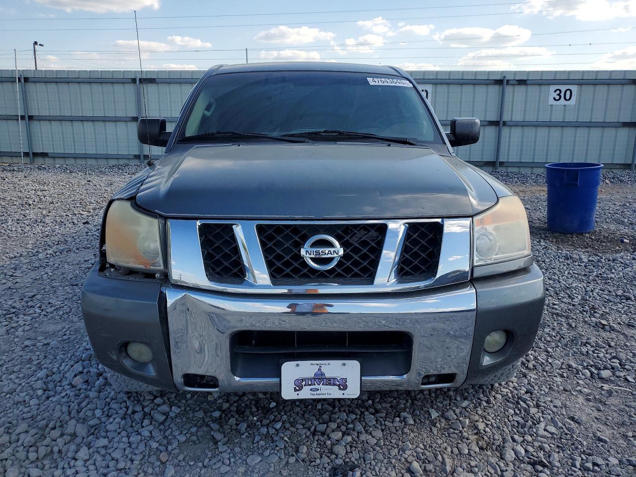 2015 Nissan Titan Sv Silver vin: 1N6BA0EK6FN504383