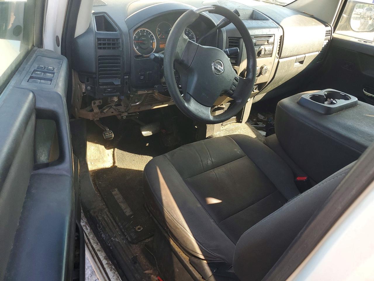 2011 Nissan Titan S White vin: 1N6BA0EK8BN316989