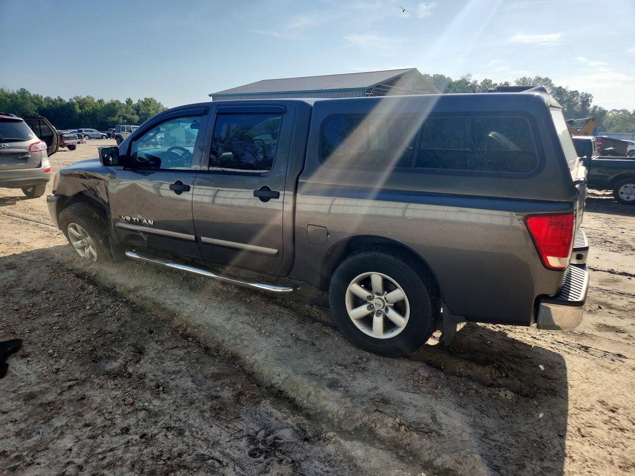 2011 Nissan Titan S Charcoal vin: 1N6BA0EK9BN311848