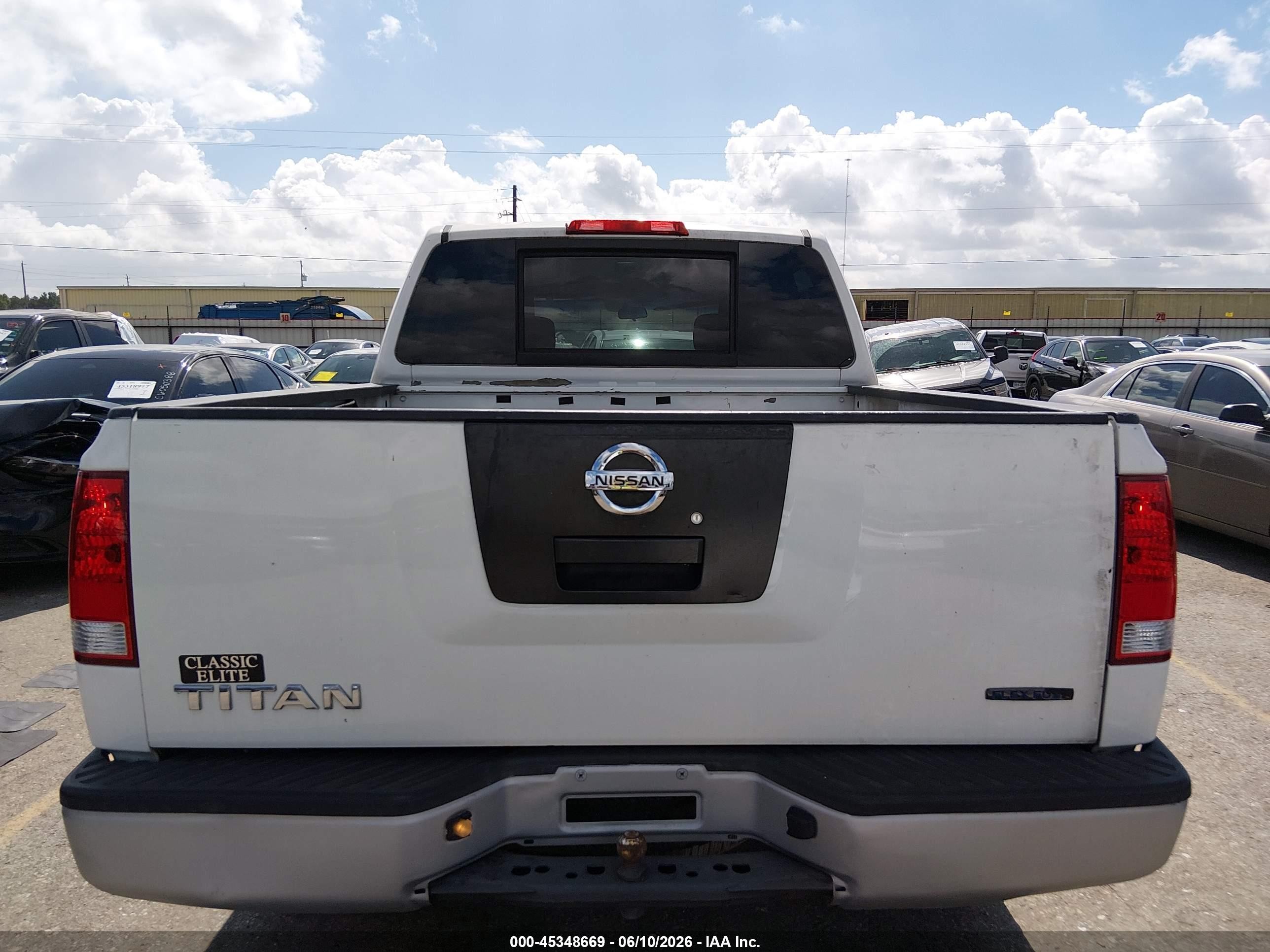 2012 Nissan Titan S White vin: 1N6BA0EKXCN306742