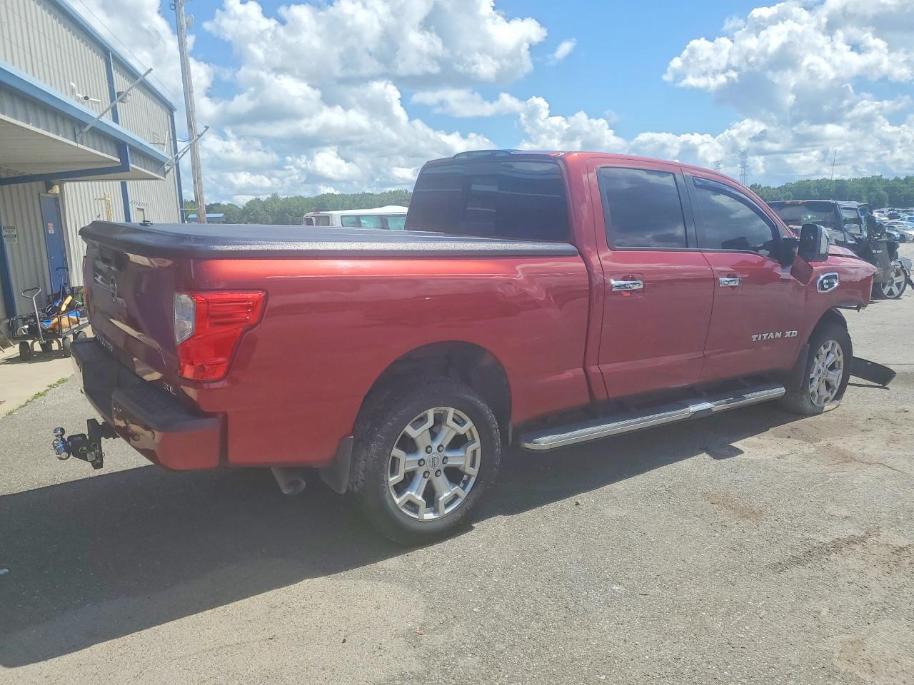2016 Nissan Titan Xd Sl Красный vin: 1N6BA1F22GN508694