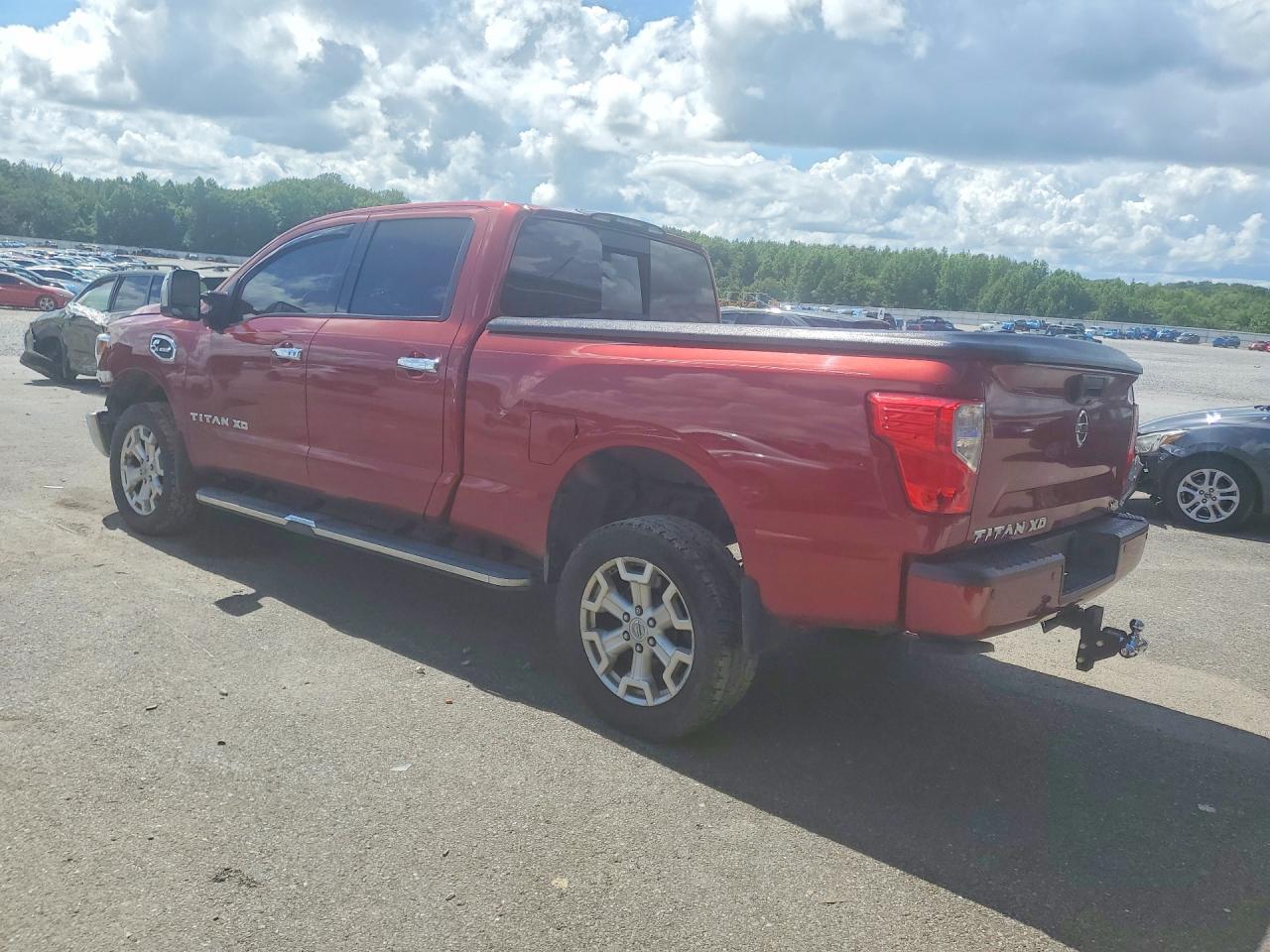 2016 Nissan Titan Xd Sl Красный vin: 1N6BA1F22GN508694