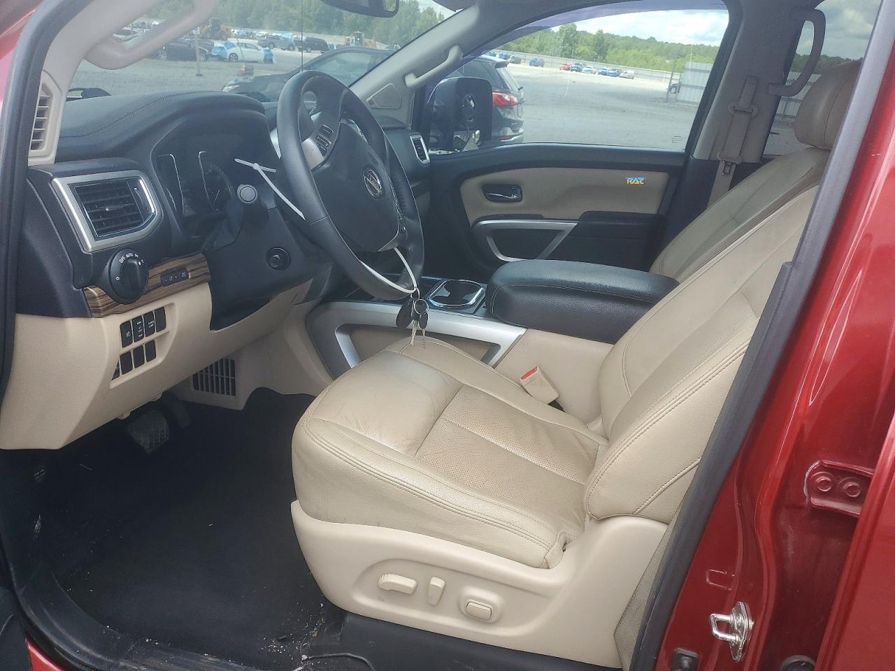2016 Nissan Titan Xd Sl Красный vin: 1N6BA1F22GN508694