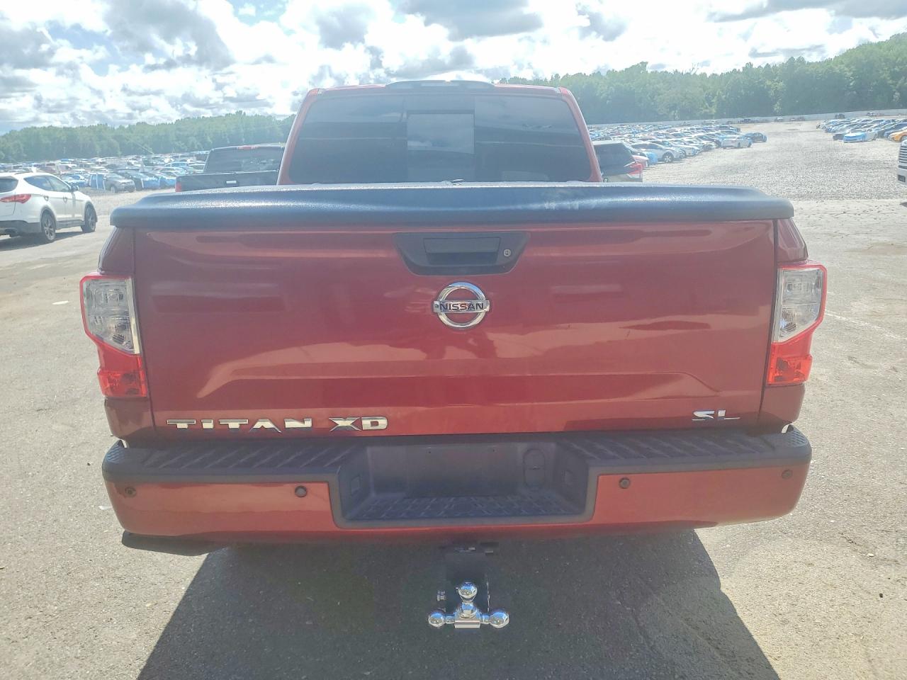 2016 Nissan Titan Xd Sl Красный vin: 1N6BA1F22GN508694