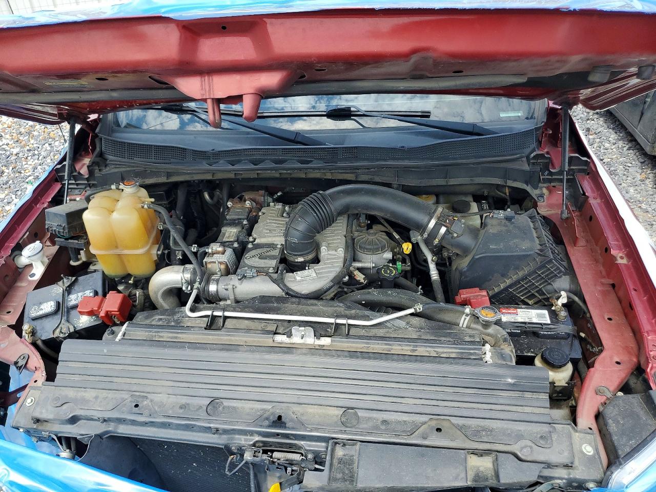 2016 Nissan Titan Xd Sl Красный vin: 1N6BA1F22GN508694