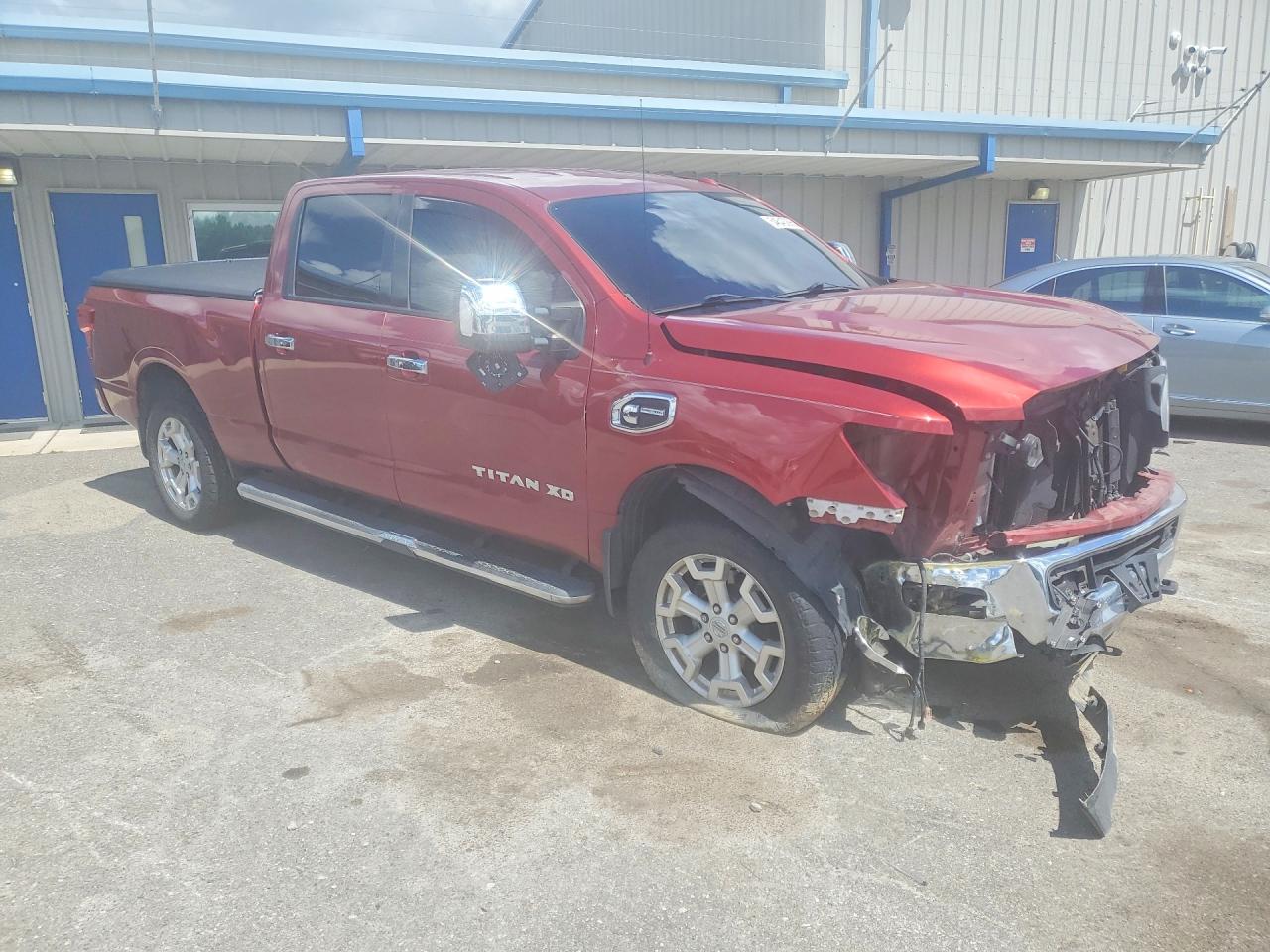 2016 Nissan Titan Xd Sl Красный vin: 1N6BA1F22GN508694