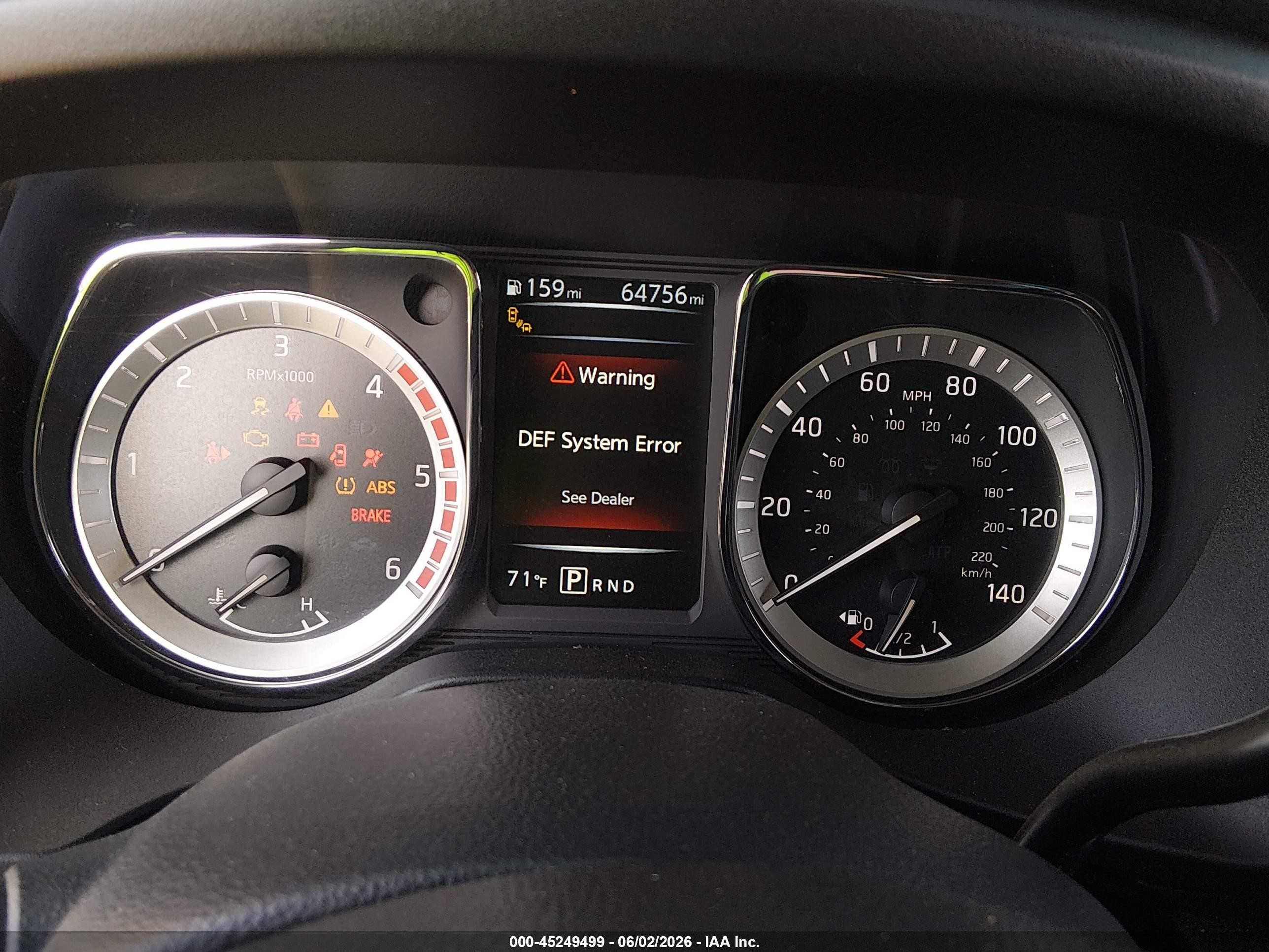 2016 Nissan Titan Xd Platinum Reserve Diesel Коричневый vin: 1N6BA1F29GN508076
