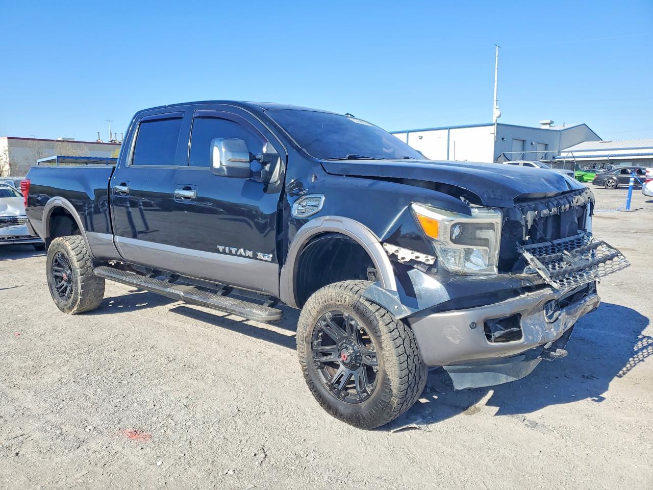 2016 Nissan Titan Xd Platinum Reserve Black vin: 1N6BA1F40GN508890