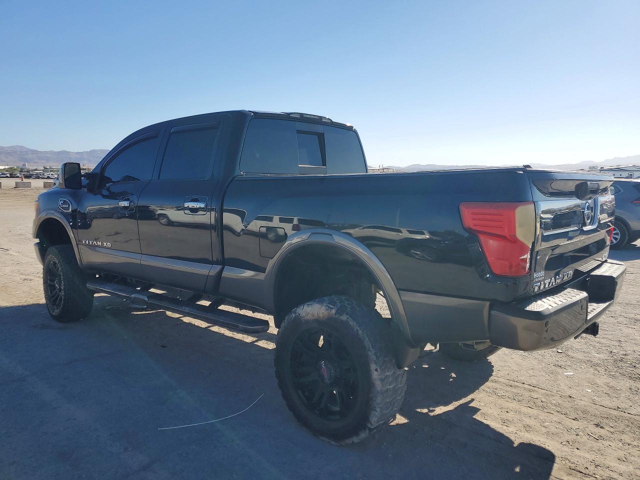 2016 Nissan Titan Xd Platinum Reserve Black vin: 1N6BA1F40GN508890