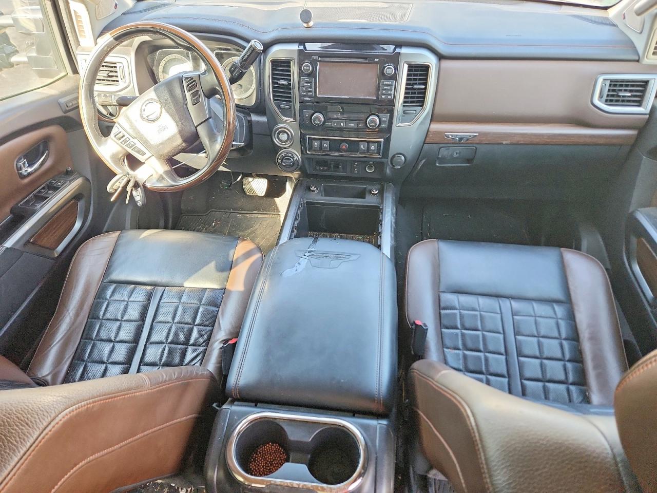 2017 Nissan Titan Xd Platinum Reserve Black vin: 1N6BA1F45HN560615