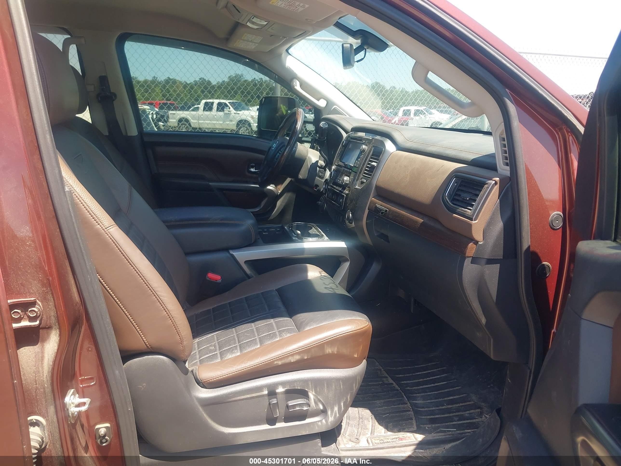 2016 Nissan Titan Xd Platinum Reserve Diesel Orange vin: 1N6BA1F47GN510264
