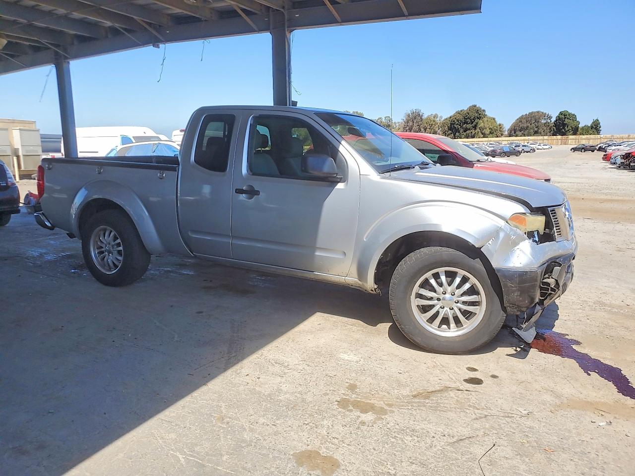 2005 Nissan Frontier Xe Silver vin: 1N6BD06T05C434128