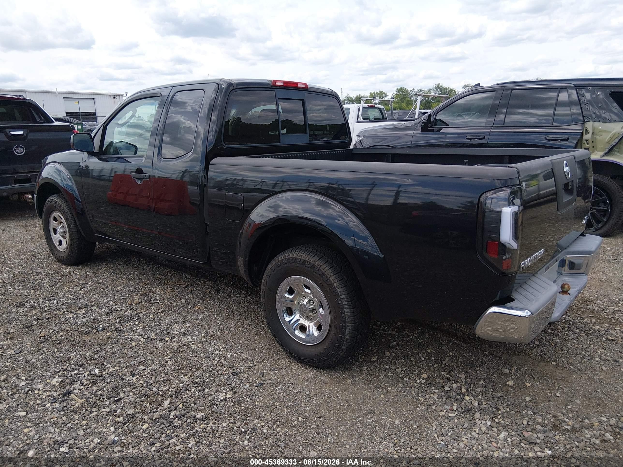 2005 Nissan Frontier 2wd Xe Black vin: 1N6BD06T05C459403