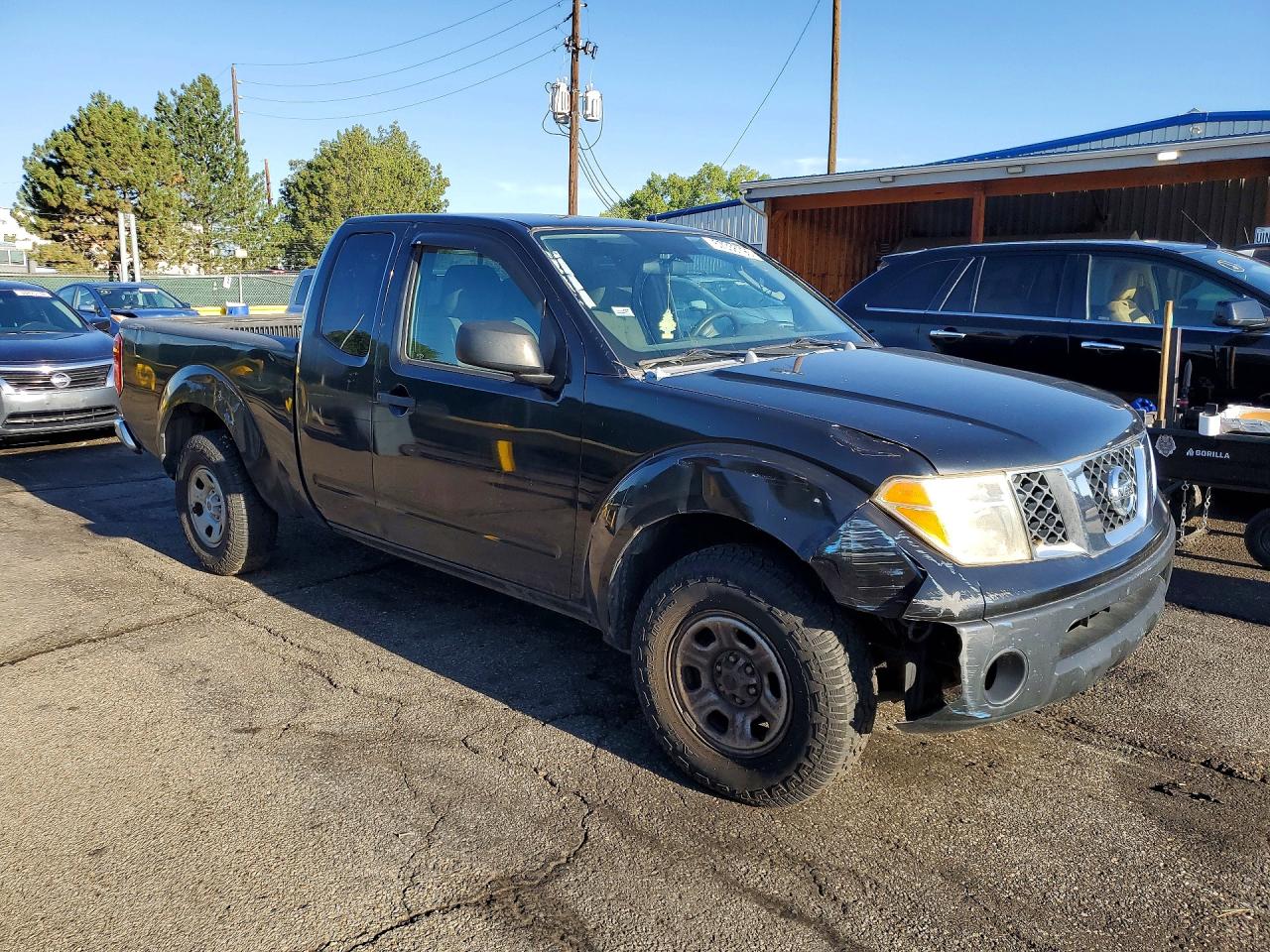 2006 Nissan Frontier Xe Black vin: 1N6BD06T06C455949