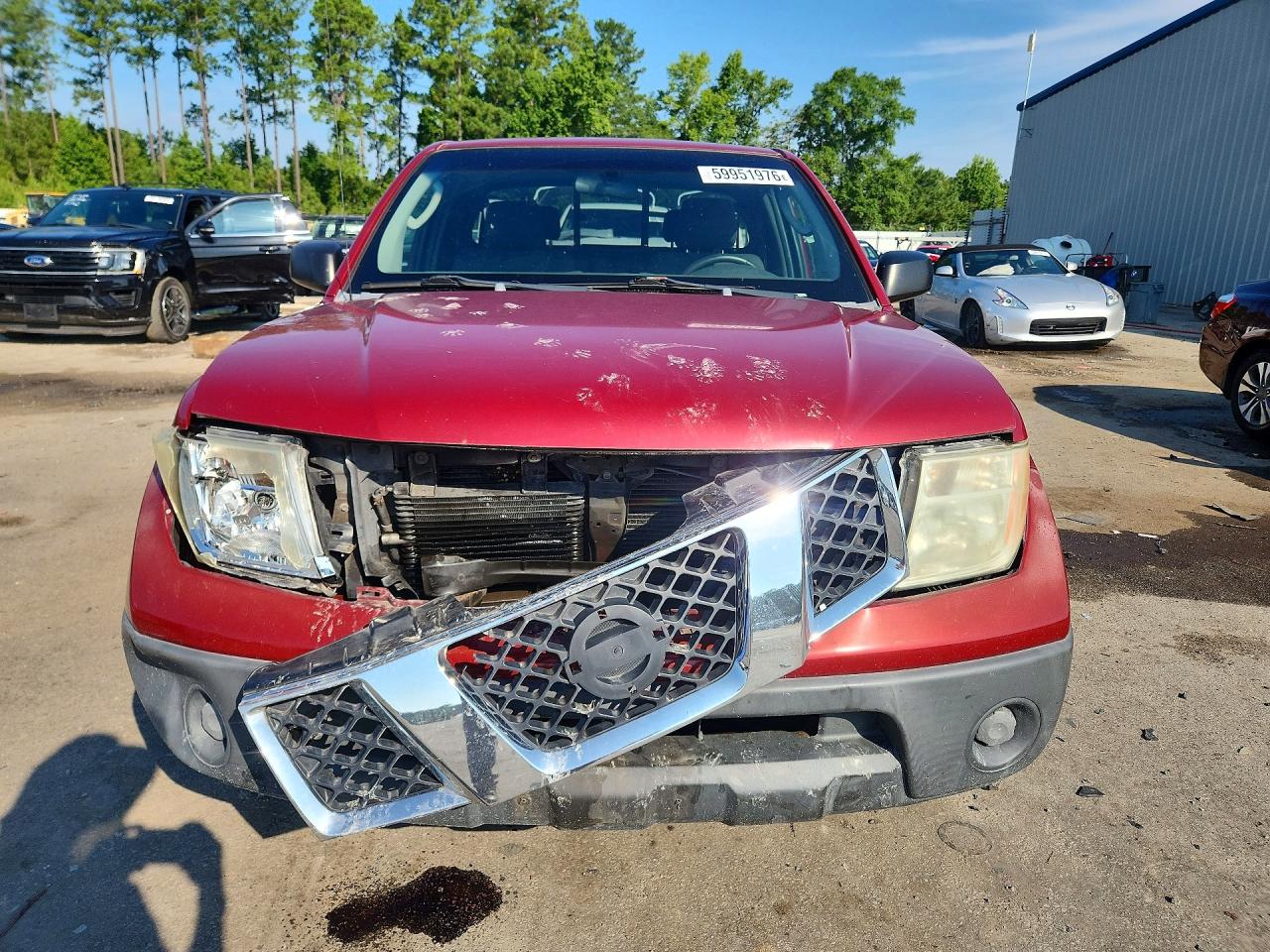 2007 Nissan Frontier King Cab Xe Burgundy vin: 1N6BD06T07C449246