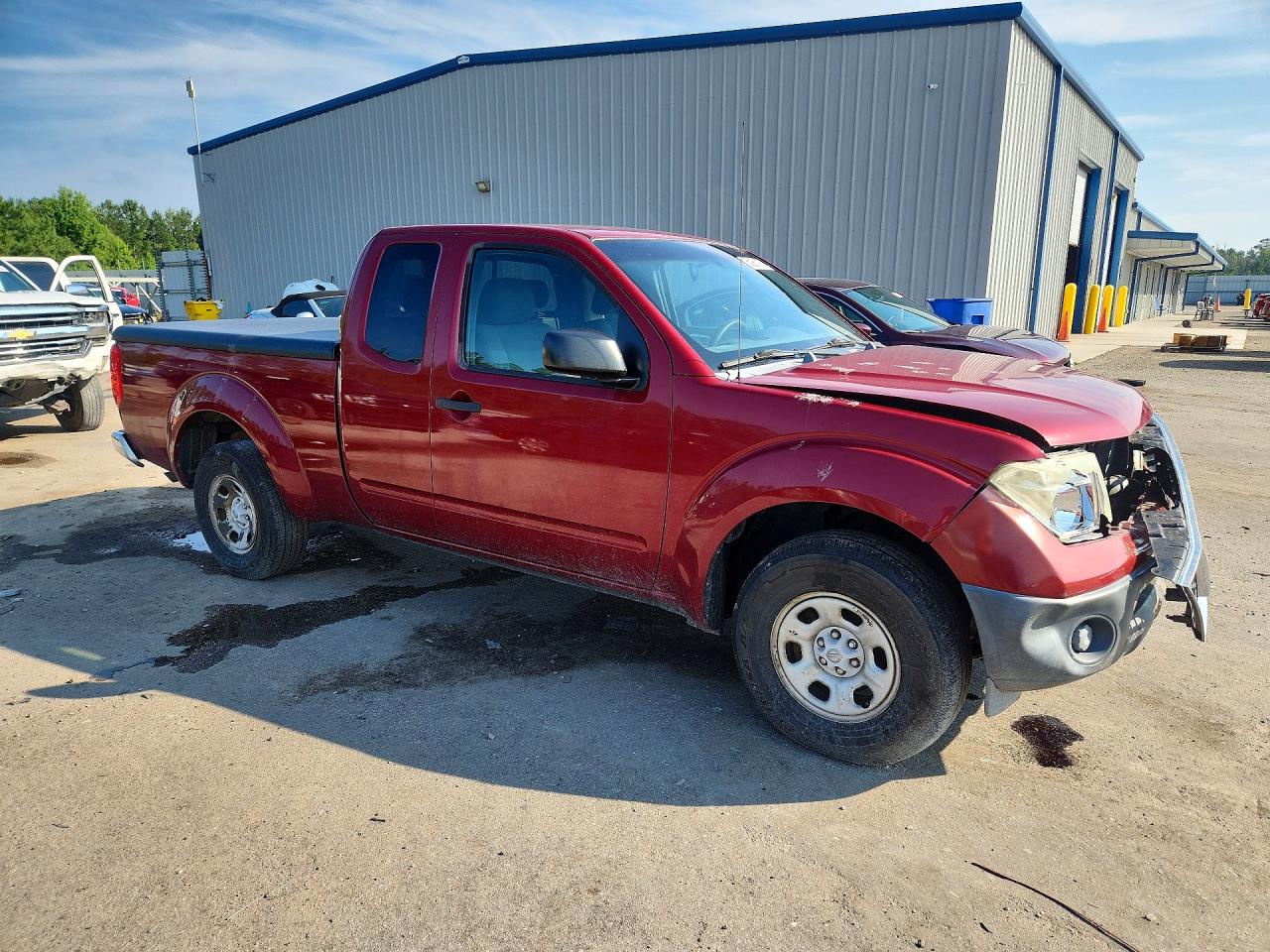 2007 Nissan Frontier King Cab Xe Burgundy vin: 1N6BD06T07C449246