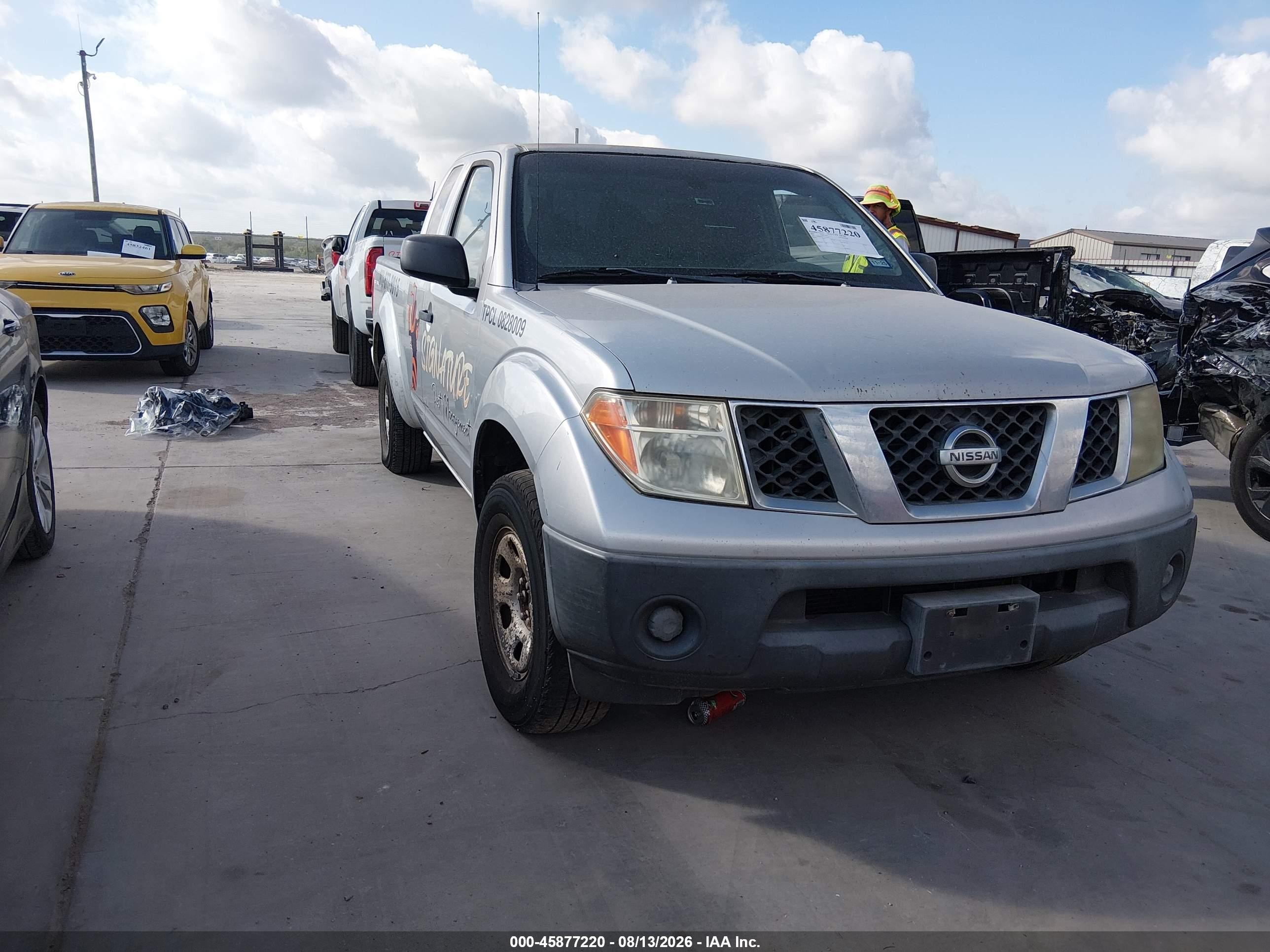2007 Nissan Frontier Xe Gray vin: 1N6BD06T07C462501