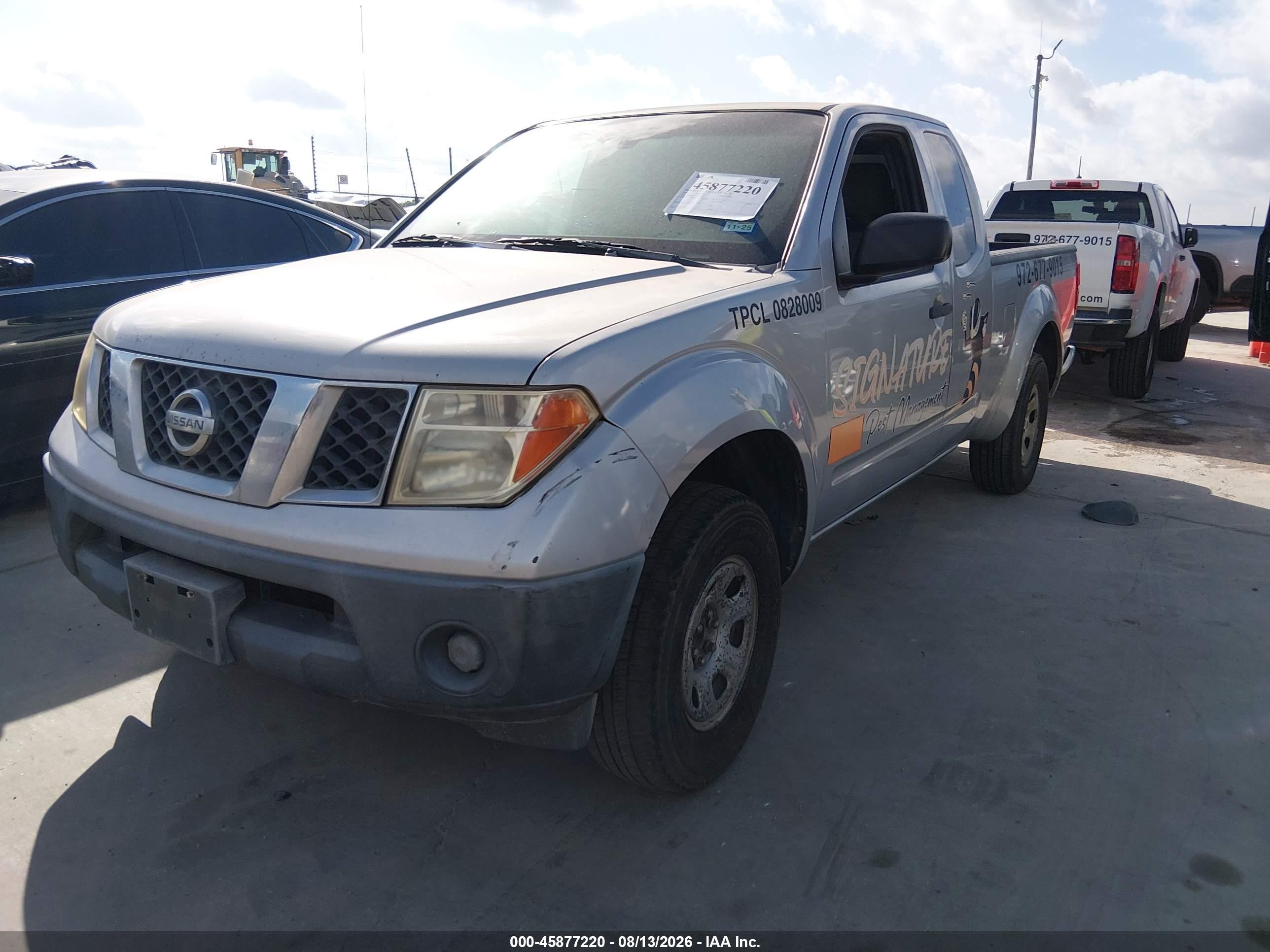 2007 Nissan Frontier Xe Gray vin: 1N6BD06T07C462501