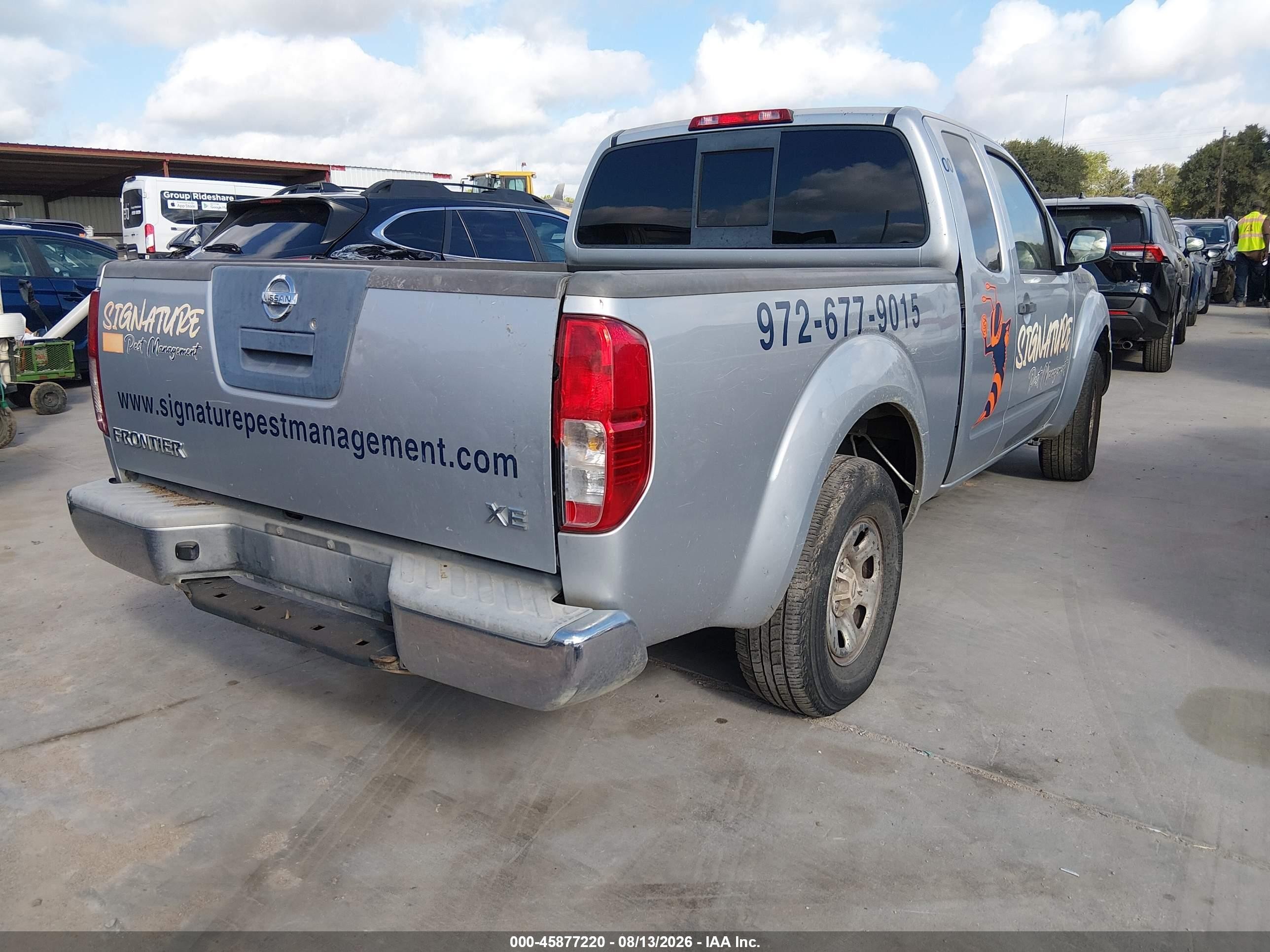 2007 Nissan Frontier Xe Gray vin: 1N6BD06T07C462501