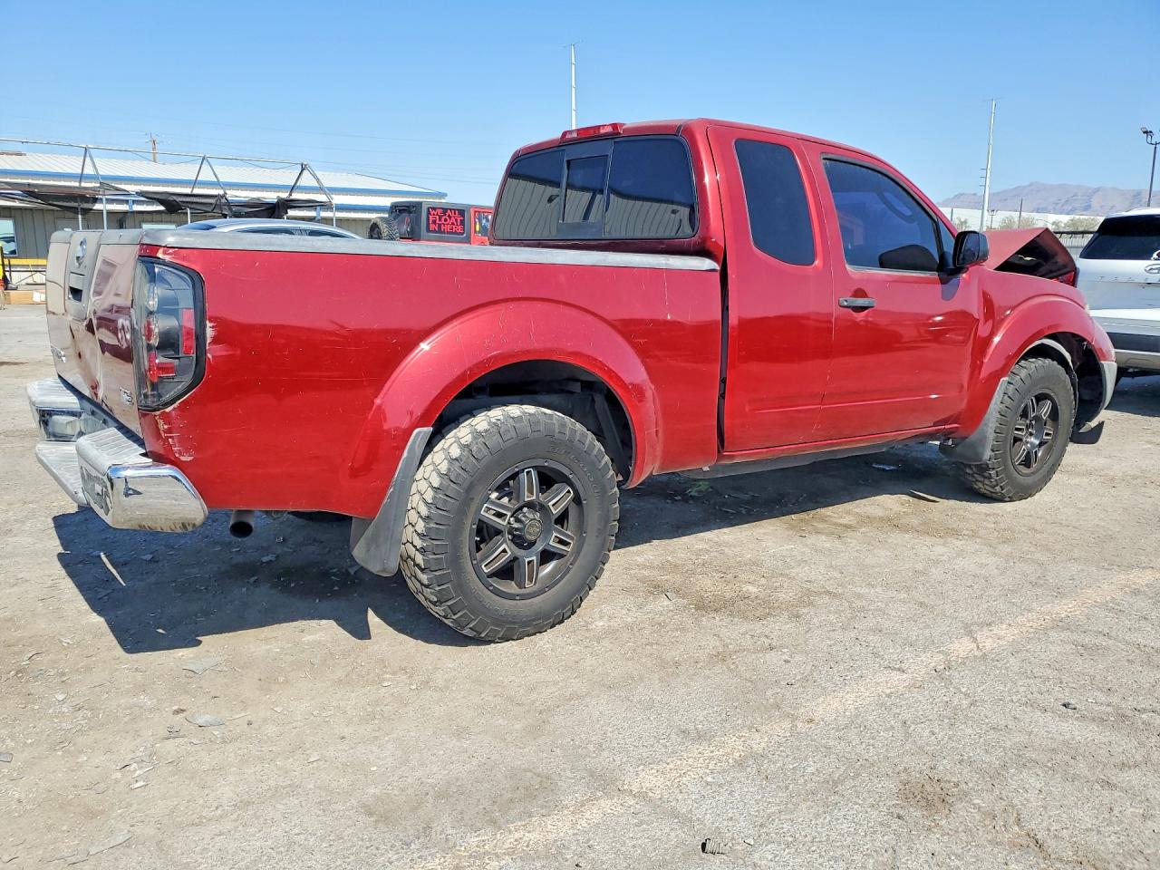 2006 Nissan Frontier King Cab Xe Burgundy vin: 1N6BD06T16C407635