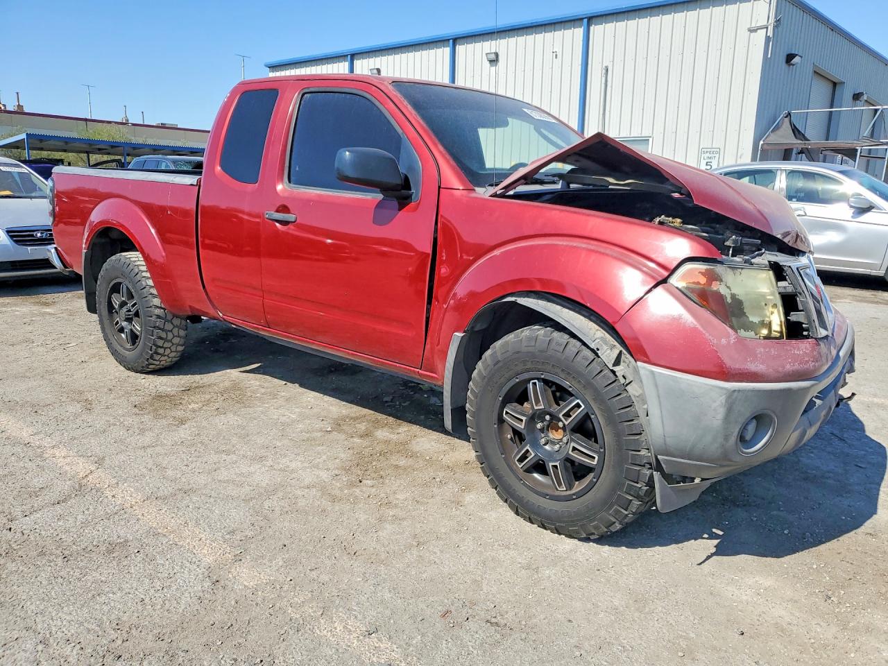 2006 Nissan Frontier King Cab Xe Burgundy vin: 1N6BD06T16C407635