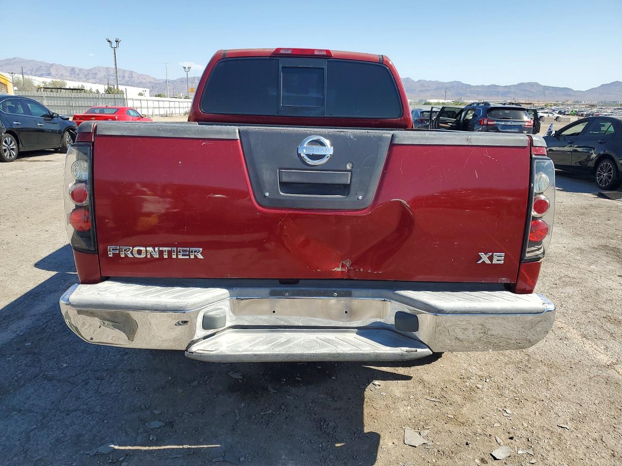 2006 Nissan Frontier King Cab Xe Burgundy vin: 1N6BD06T16C407635