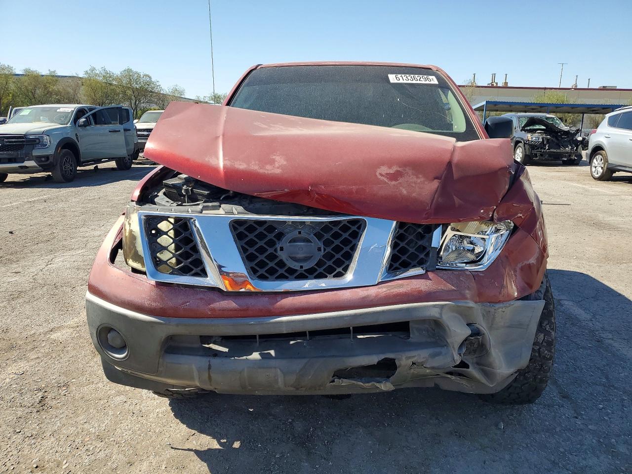 2006 Nissan Frontier King Cab Xe Burgundy vin: 1N6BD06T16C407635