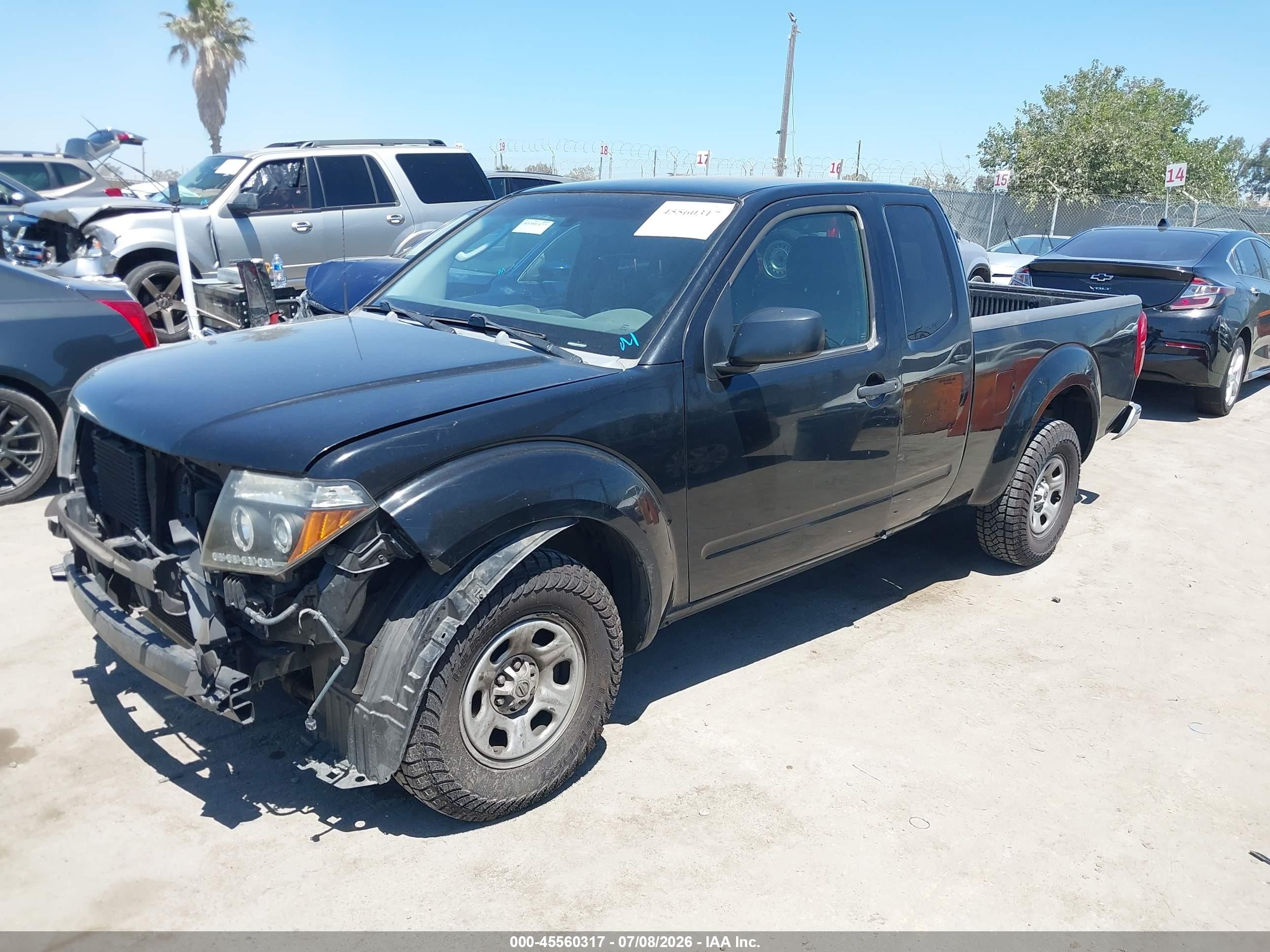 2006 Nissan Frontier Xe Black vin: 1N6BD06T16C417646