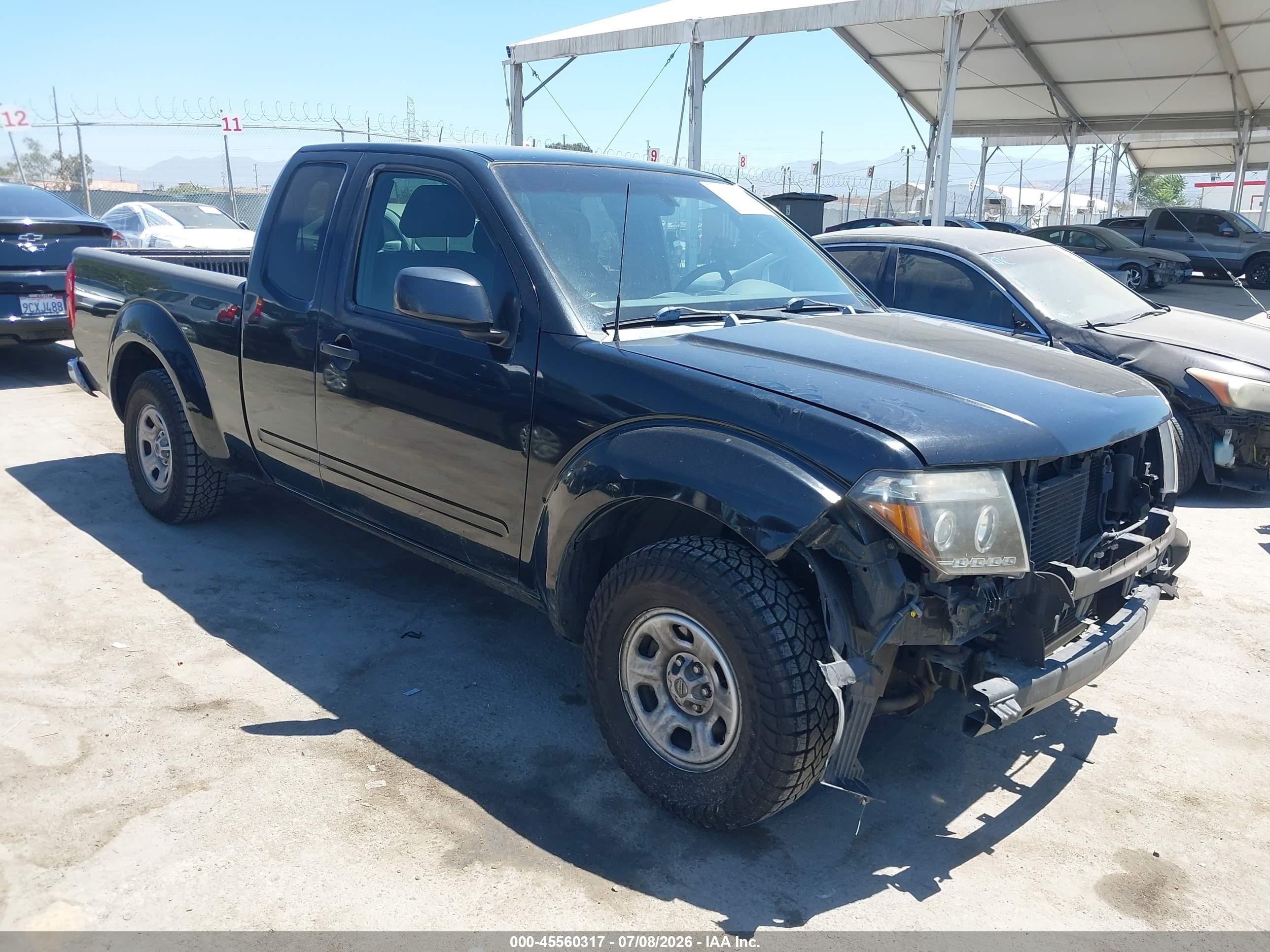 2006 Nissan Frontier Xe Black vin: 1N6BD06T16C417646