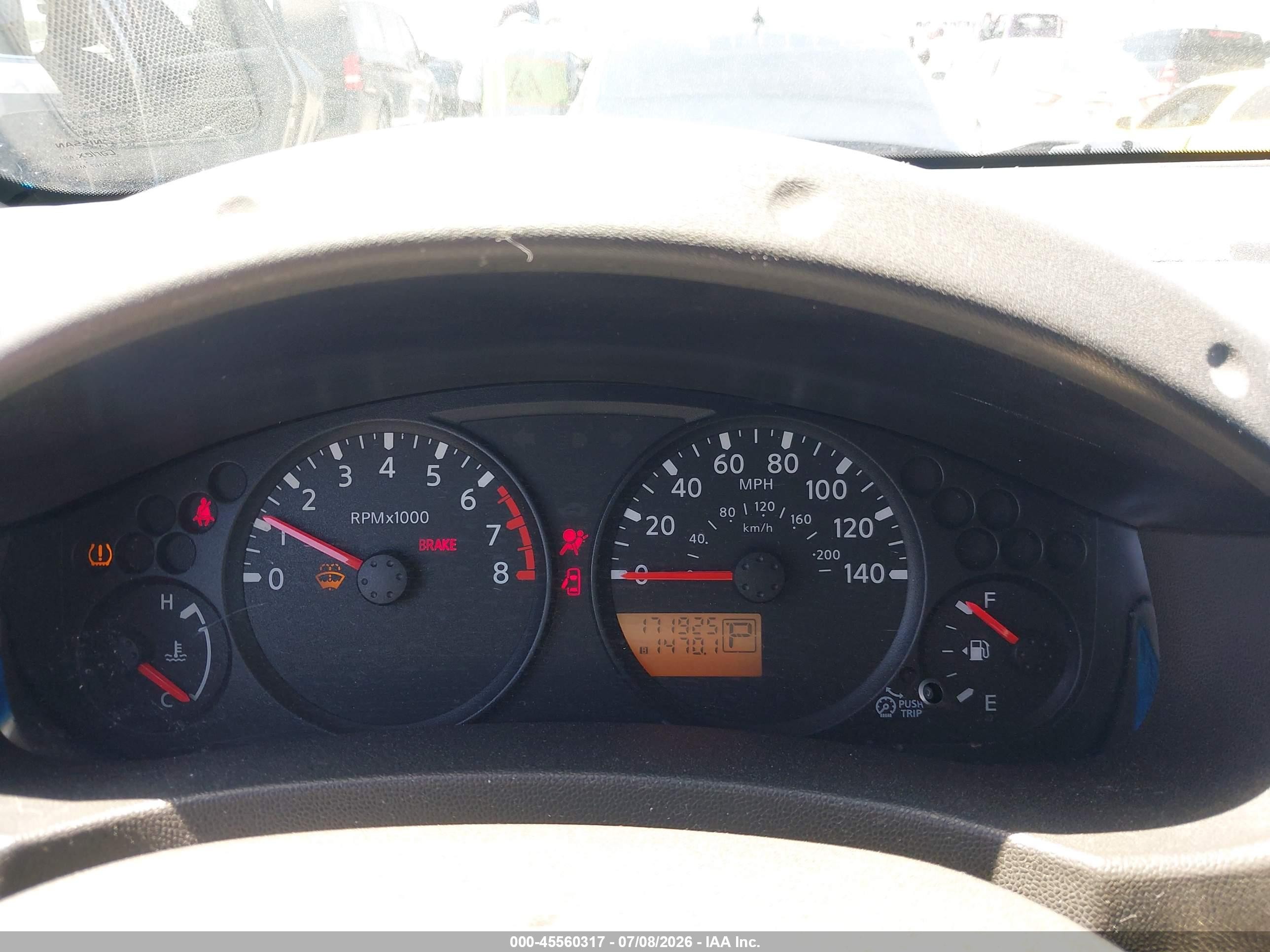 2006 Nissan Frontier Xe Black vin: 1N6BD06T16C417646