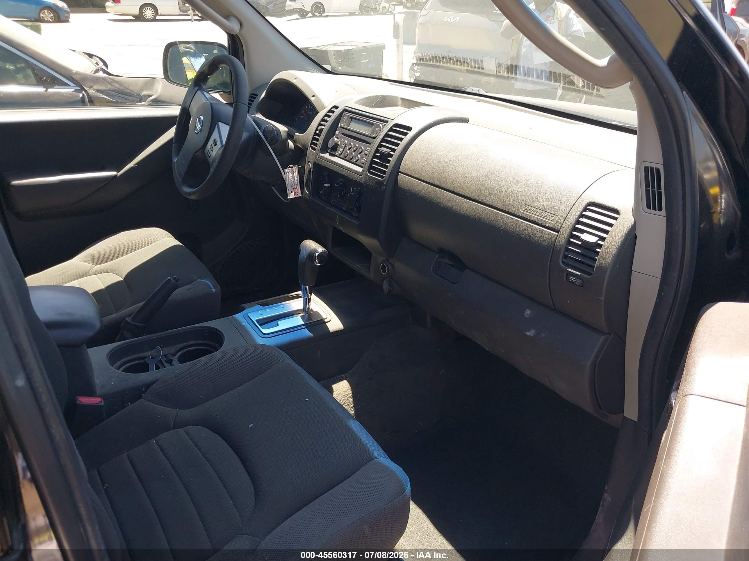 2006 Nissan Frontier Xe Black vin: 1N6BD06T16C417646