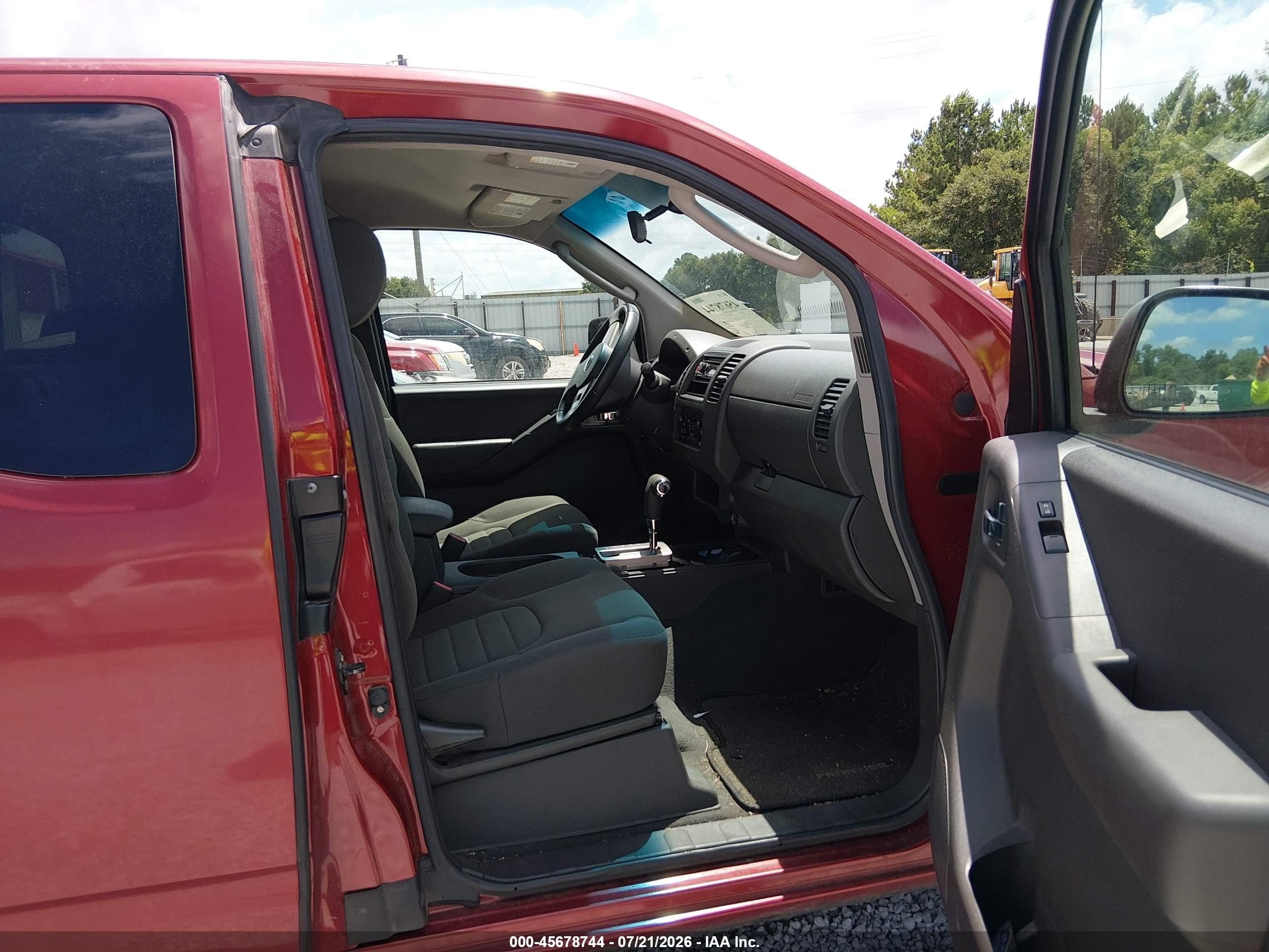 2008 Nissan Frontier Se-i4 Красный vin: 1N6BD06T18C421473