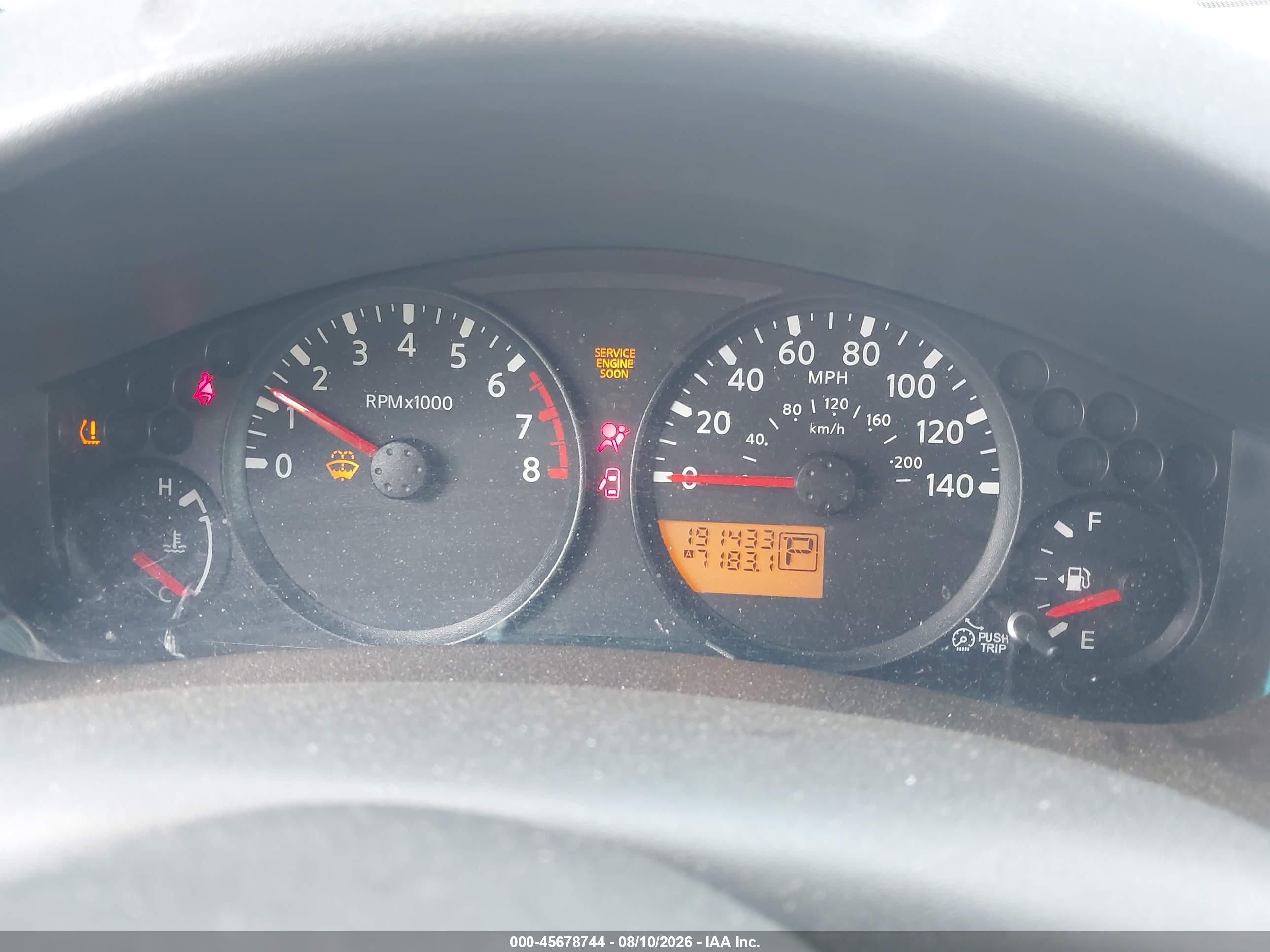 2008 Nissan Frontier Se-i4 Красный vin: 1N6BD06T18C421473