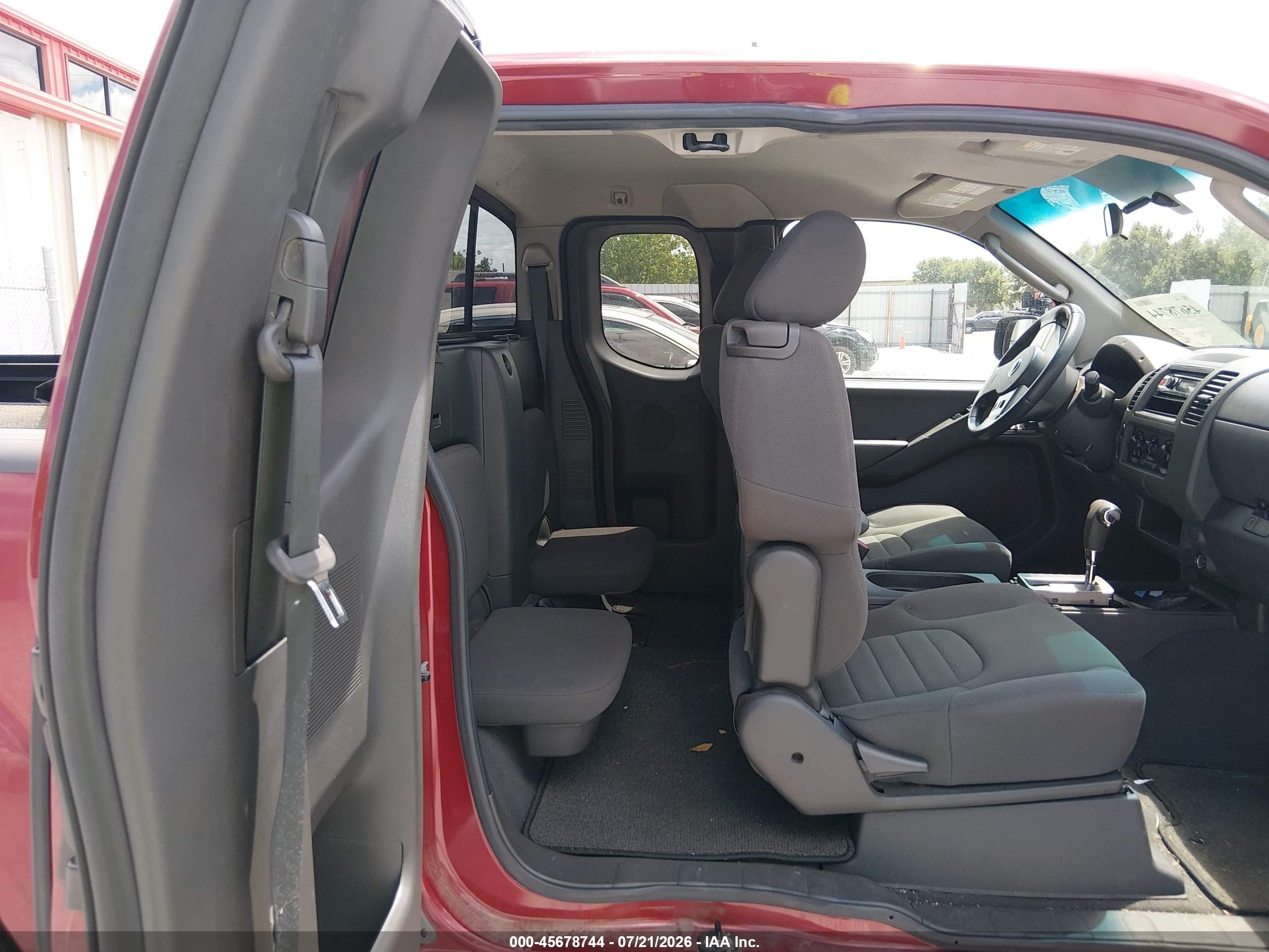 2008 Nissan Frontier Se-i4 Красный vin: 1N6BD06T18C421473