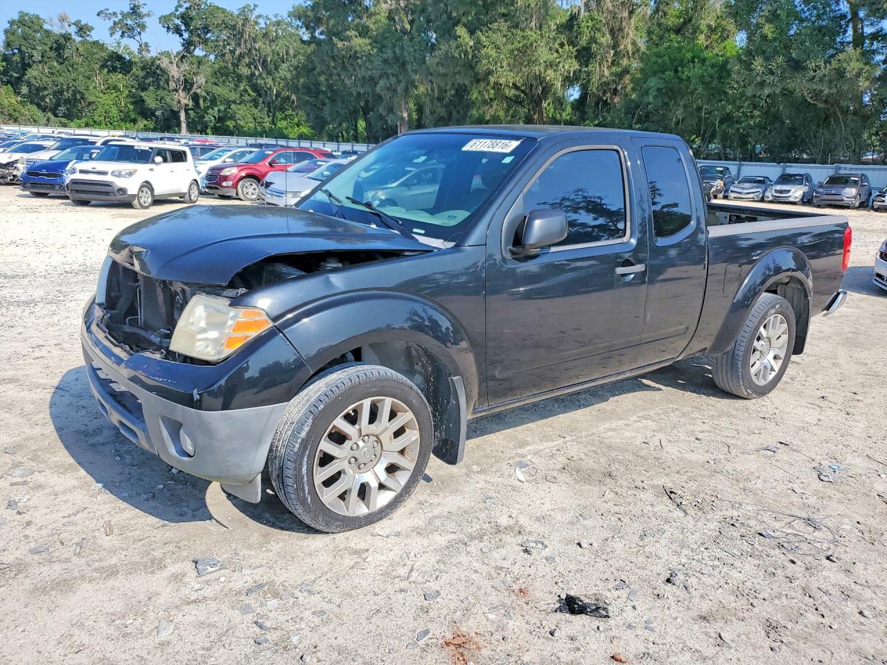 2009 Nissan Frontier Xe Black vin: 1N6BD06T19C405338